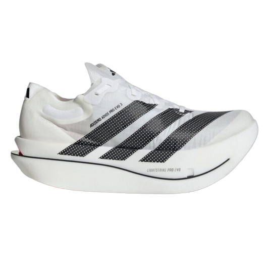 adidas Adizero Adios Pro Evo 3 White Black KH7678