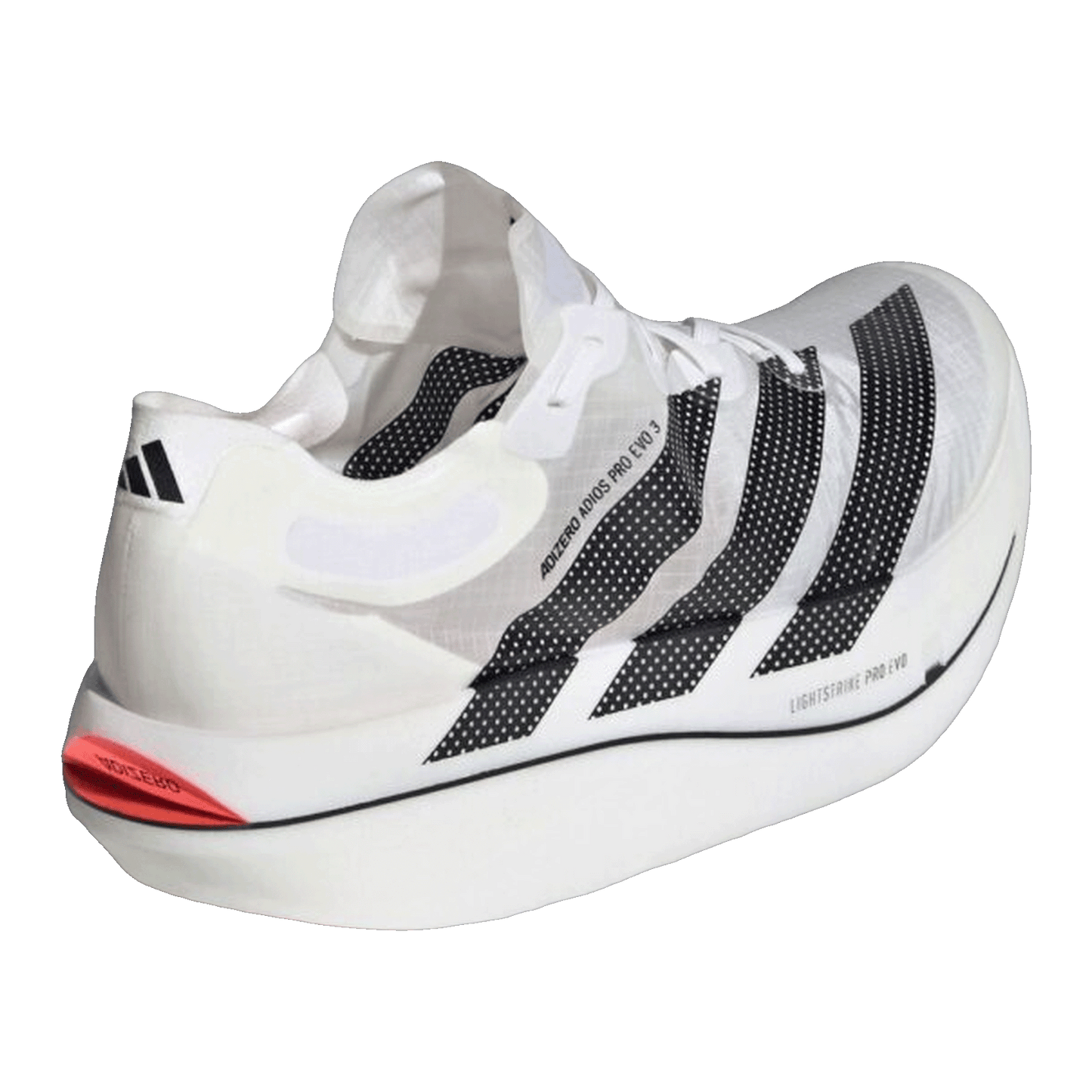 adidas Adizero Adios Pro Evo 3 White Black Back KH7678