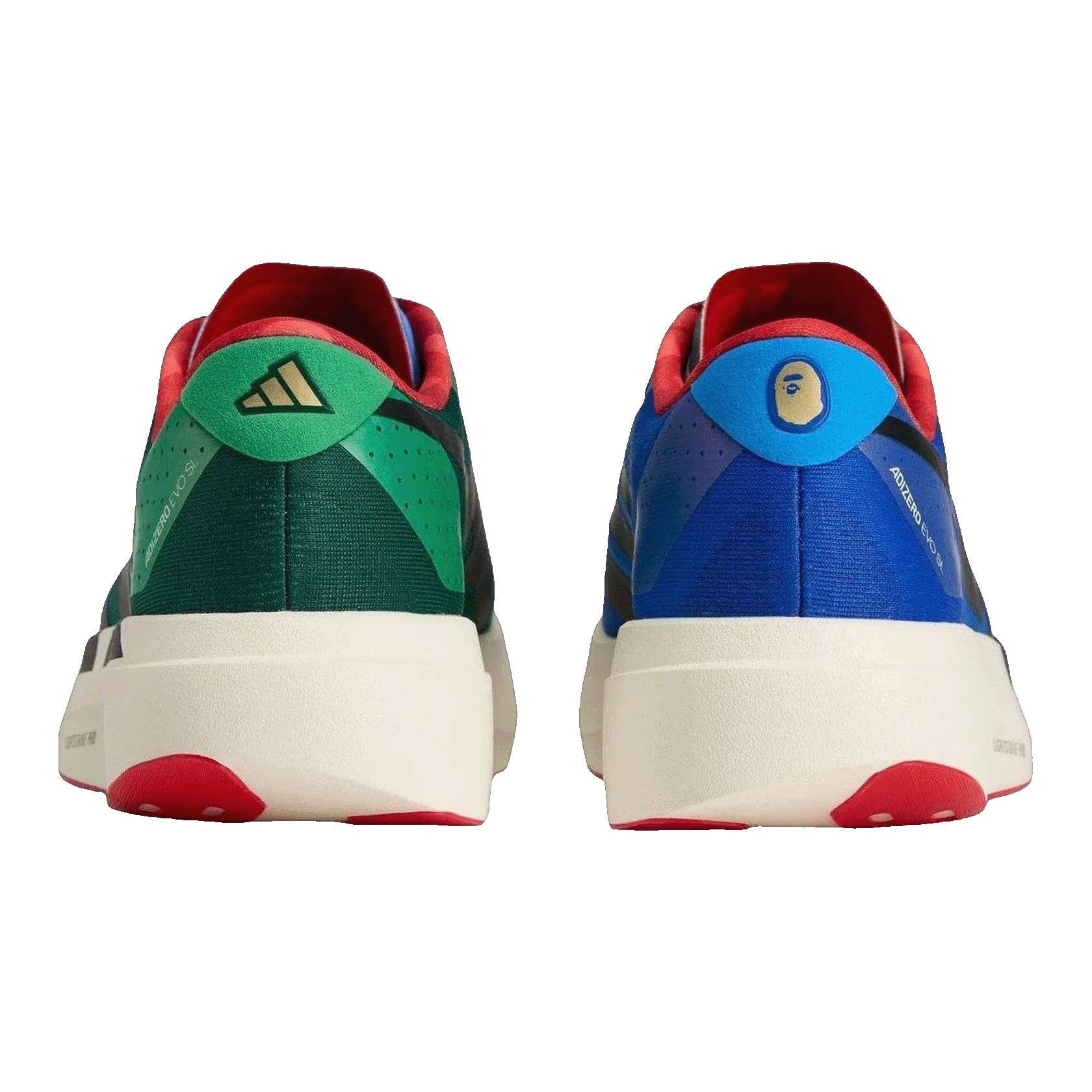 adidas Adizero Evo SL Bape Bape Green Multi Back KJ5749