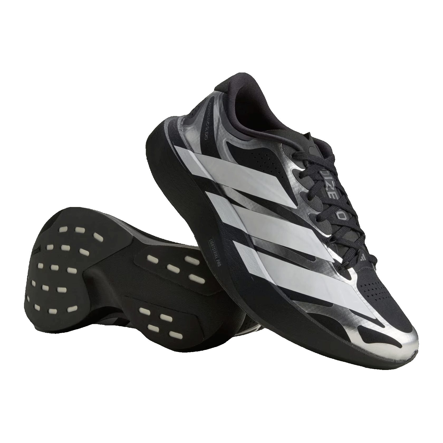 adidas Adizero EVO SL EXO Black White Silver Side KI4764