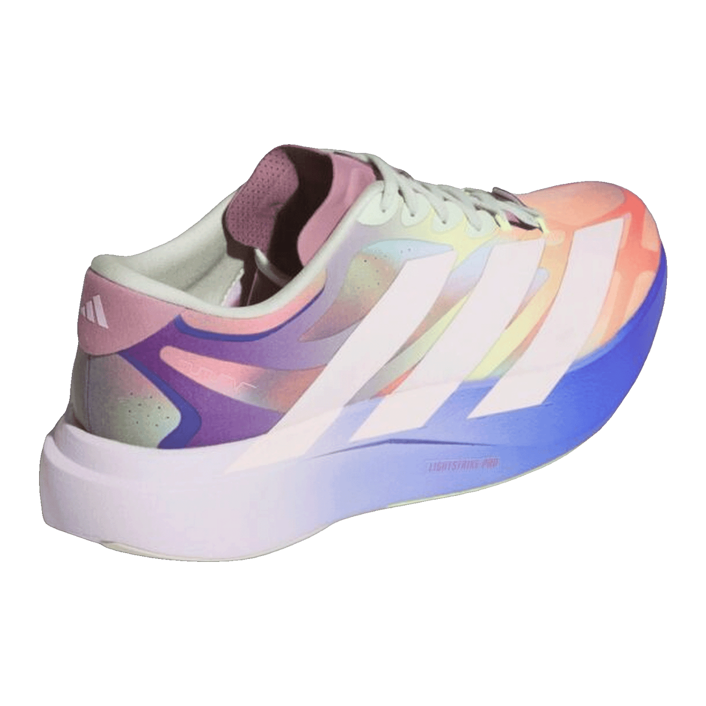 adidas Adizero Evo SL EXO The Whitaker Group Do Not Duplicate Neon Lights Back KH6218