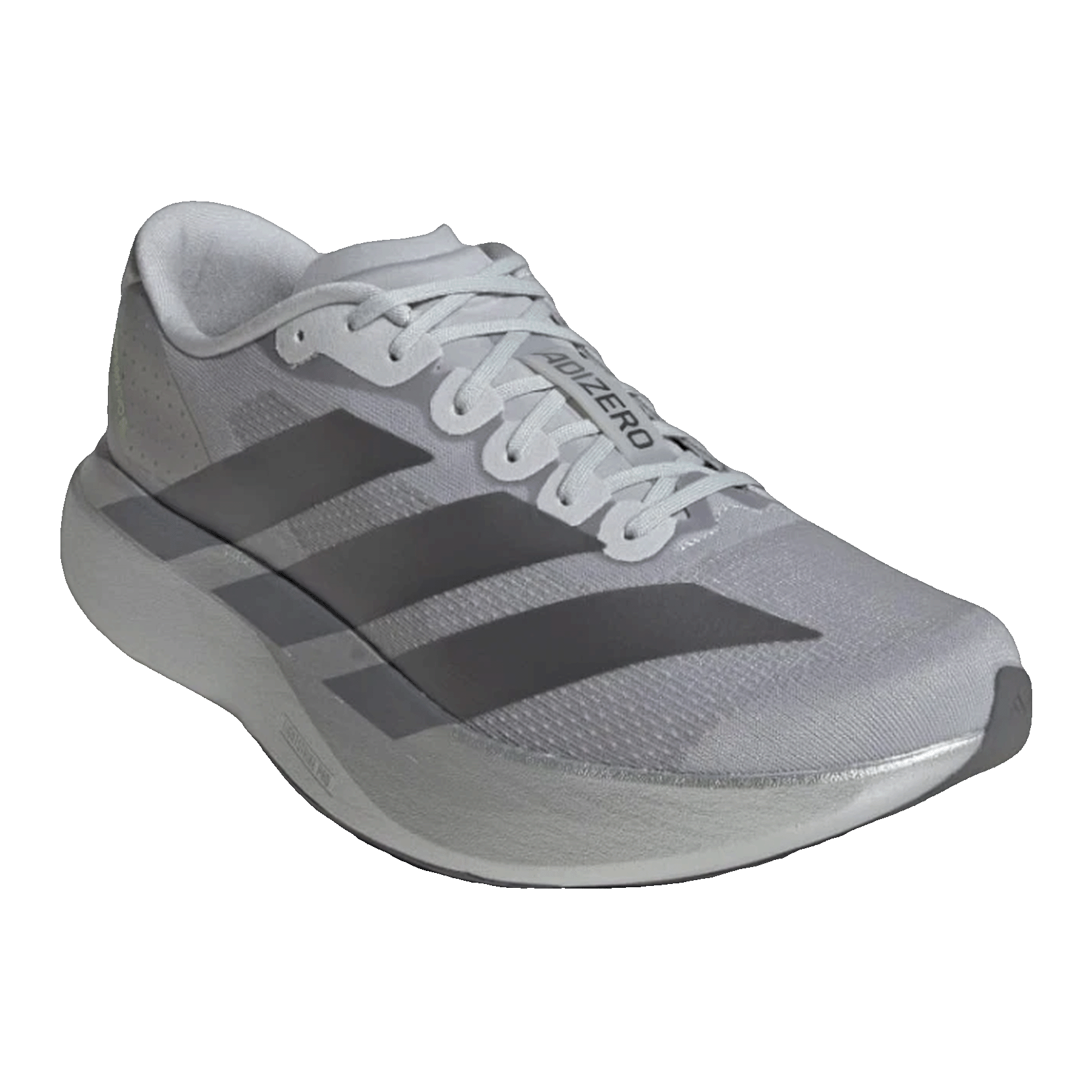 adidas Adizero Evo SL Silver Metallic Side JR3419