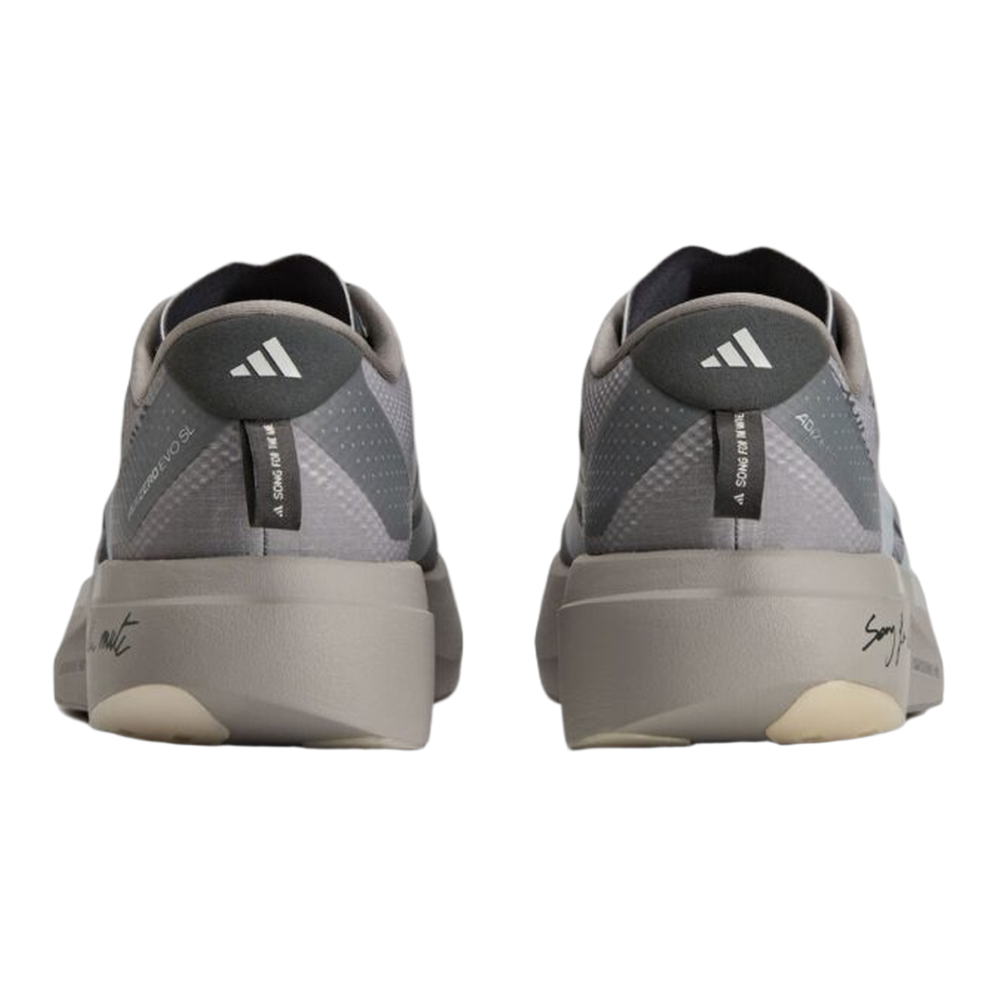 adidas Adizero Evo SL Song For The Mute Dove Grey Back KJ0774