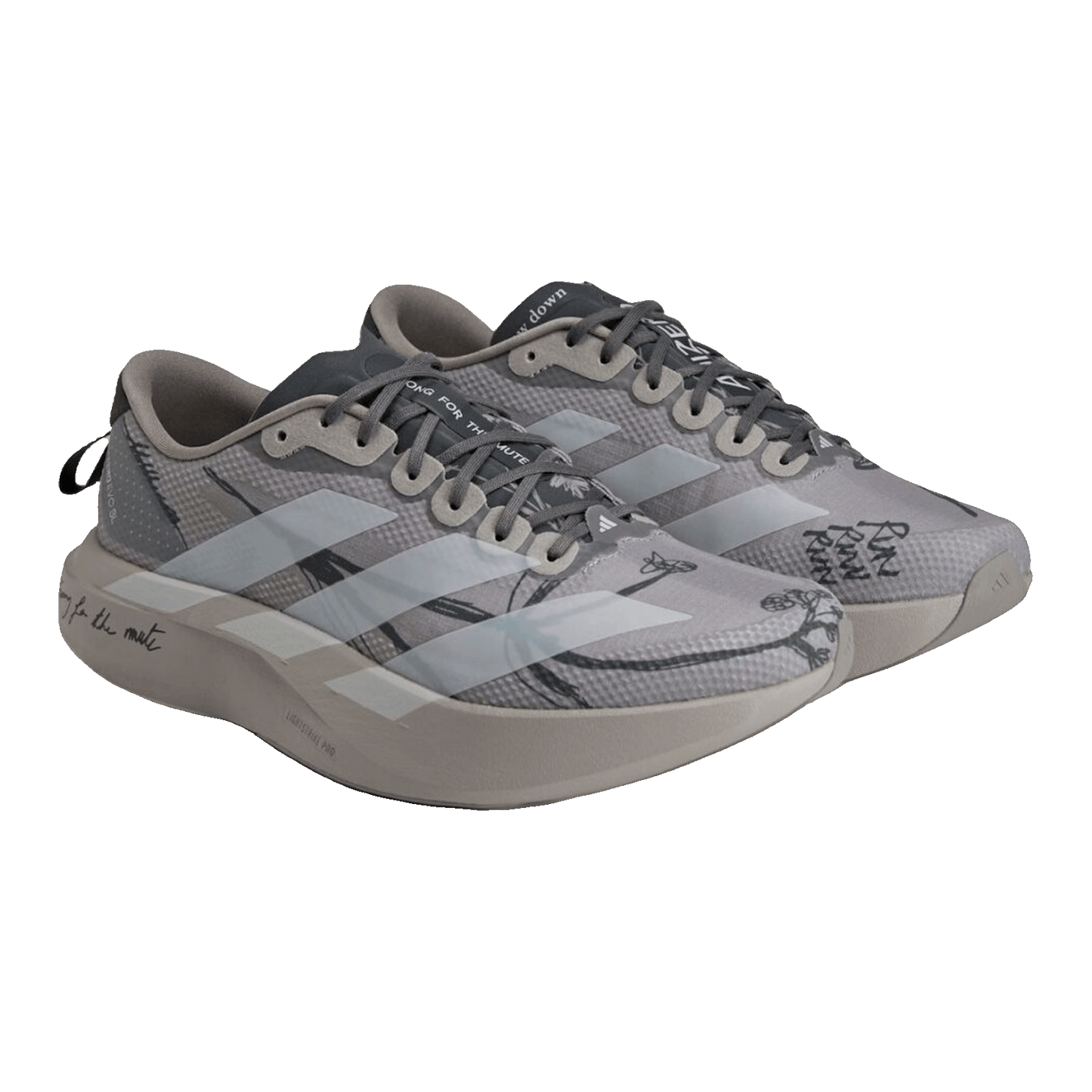 adidas Adizero Evo SL Song For The Mute Dove Grey Side KJ0774