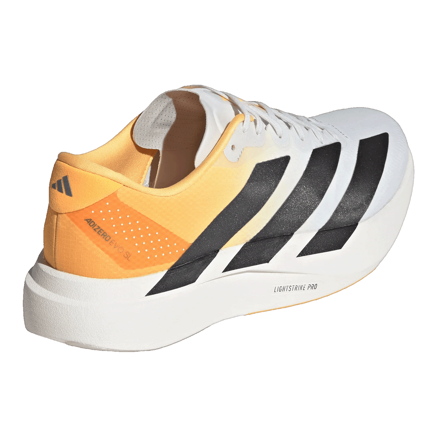 adidas Adizero Evo SL White Lucid Tangerine Back KJ2521