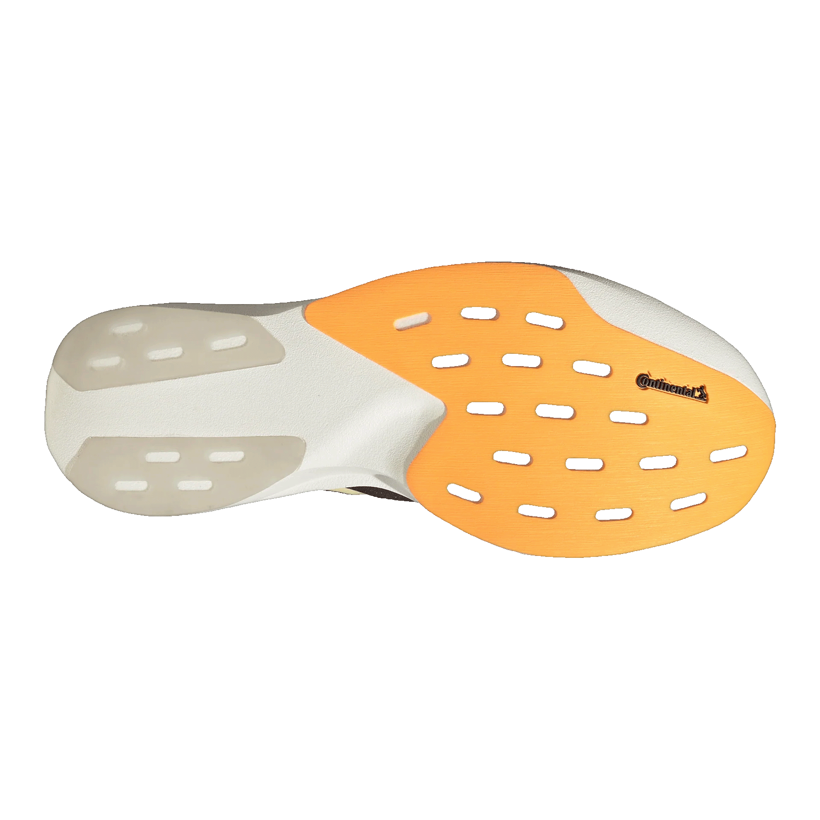 adidas Adizero Evo SL White Lucid Tangerine Sohle KJ2521