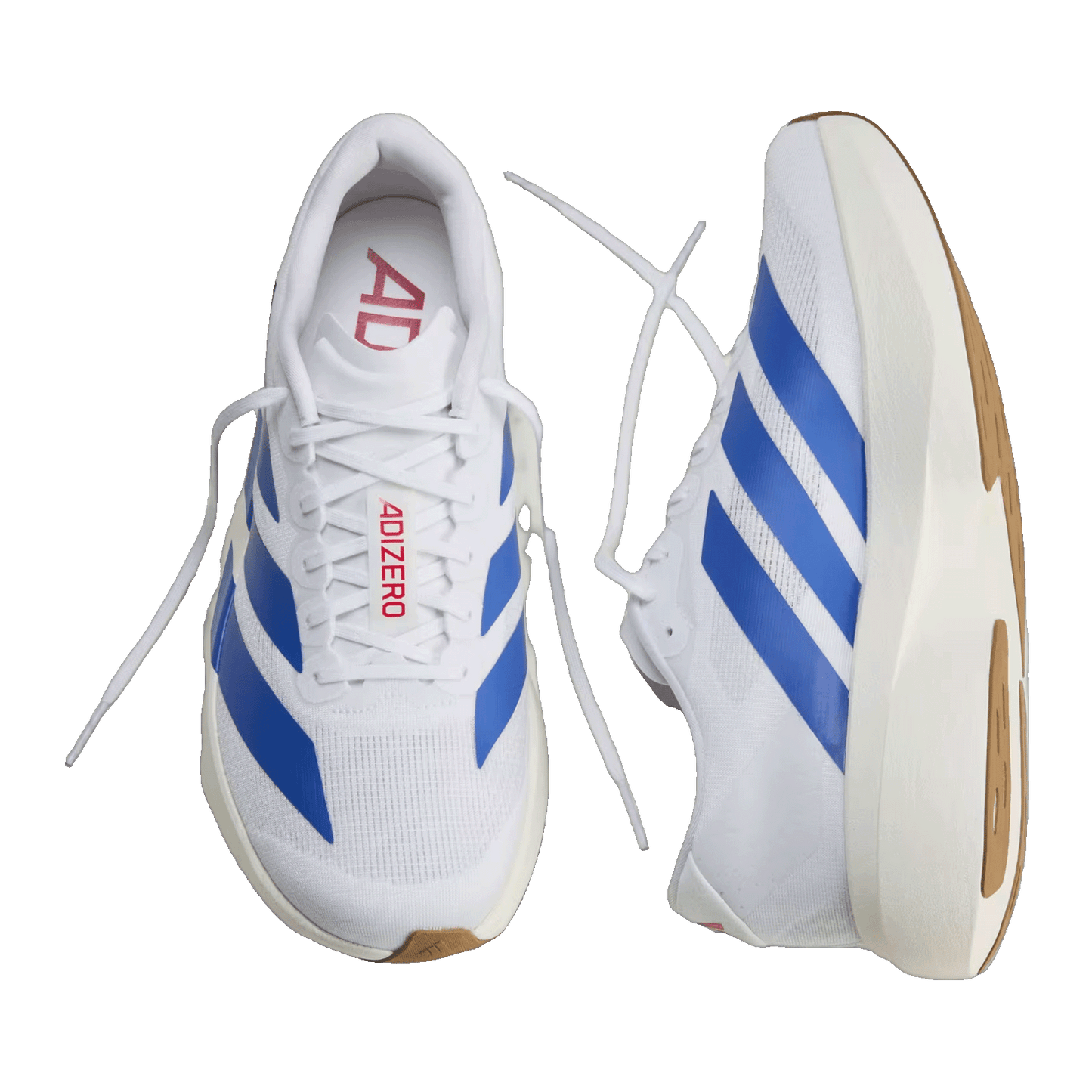 adidas Adizero Evo SL White Royal Blue Oben JS4494