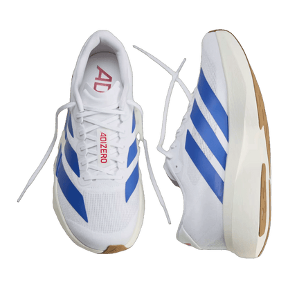 adidas Adizero Evo SL White Royal Blue Oben JS4494