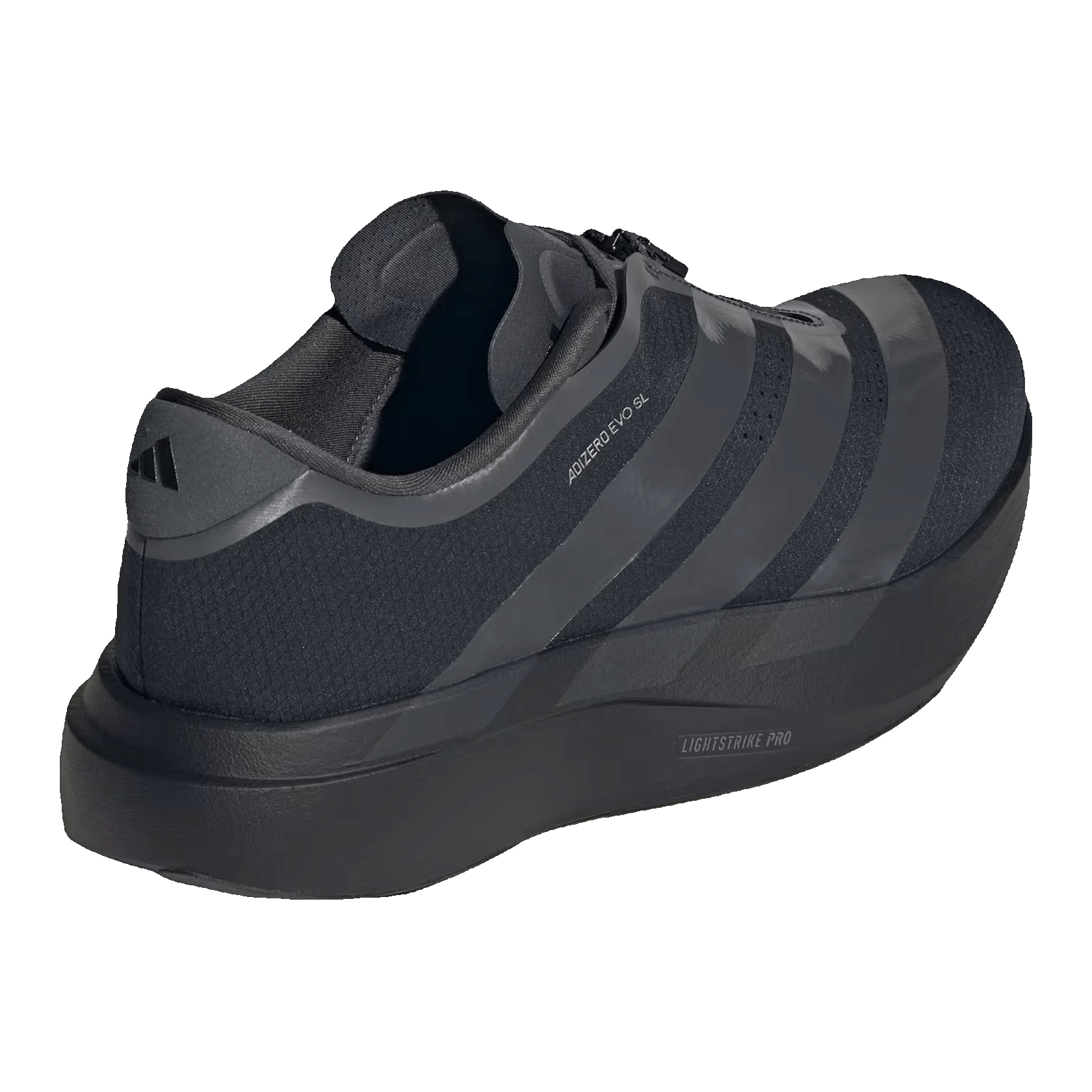 adidas Adizero Evo SL Zip Black Back KH9620