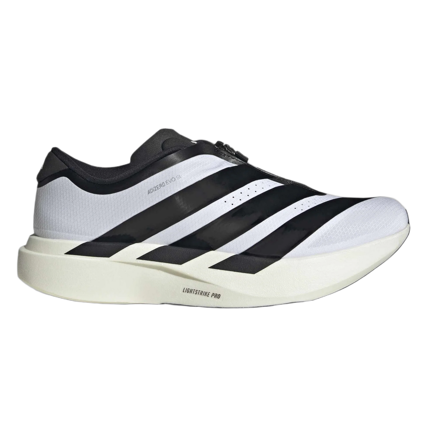 adidas Adizero Evo SL Zip White Black KH9623