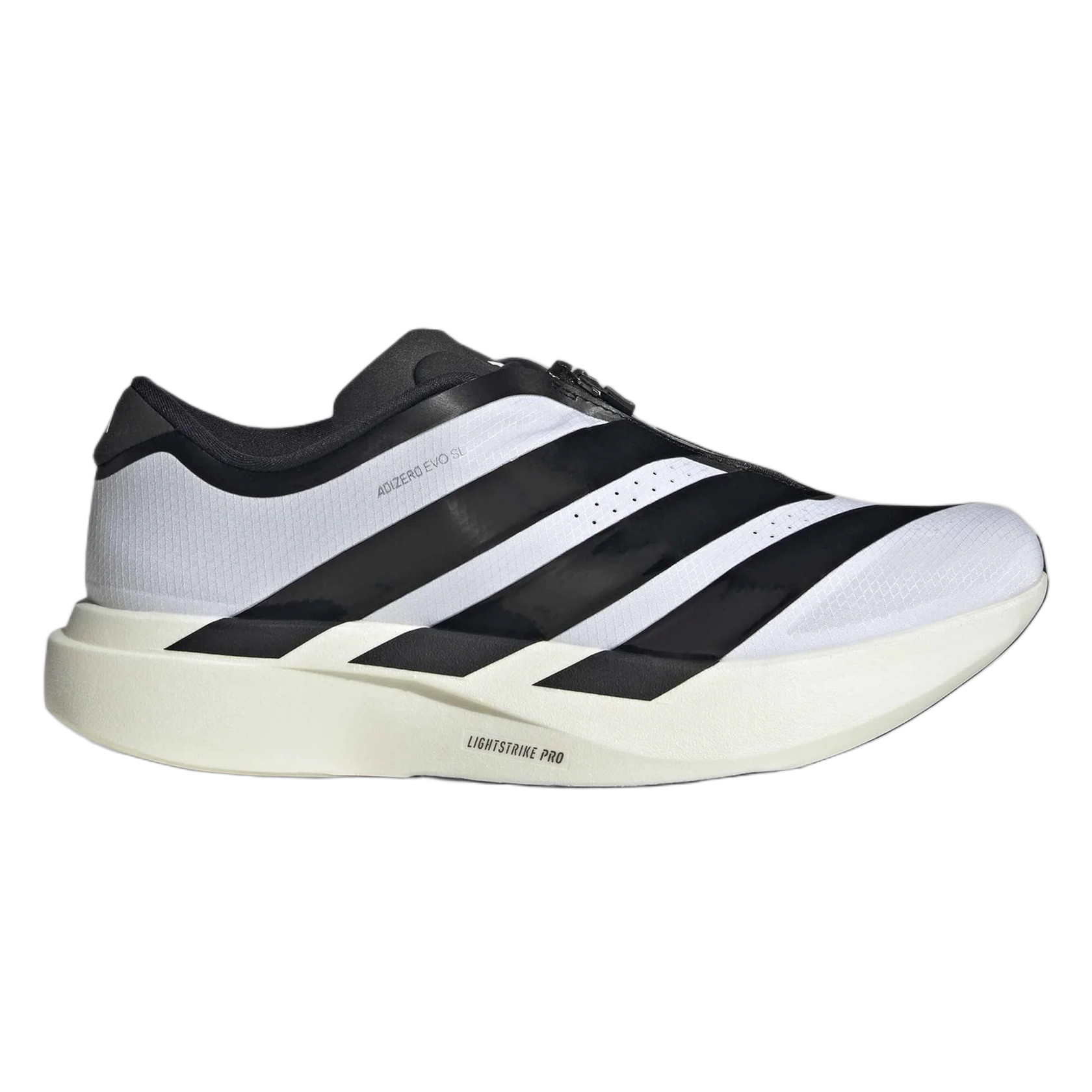 adidas Adizero Evo SL Zip White Black KH9623