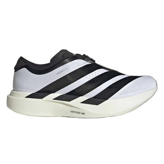 adidas Adizero Evo SL Zip White Black KH9623