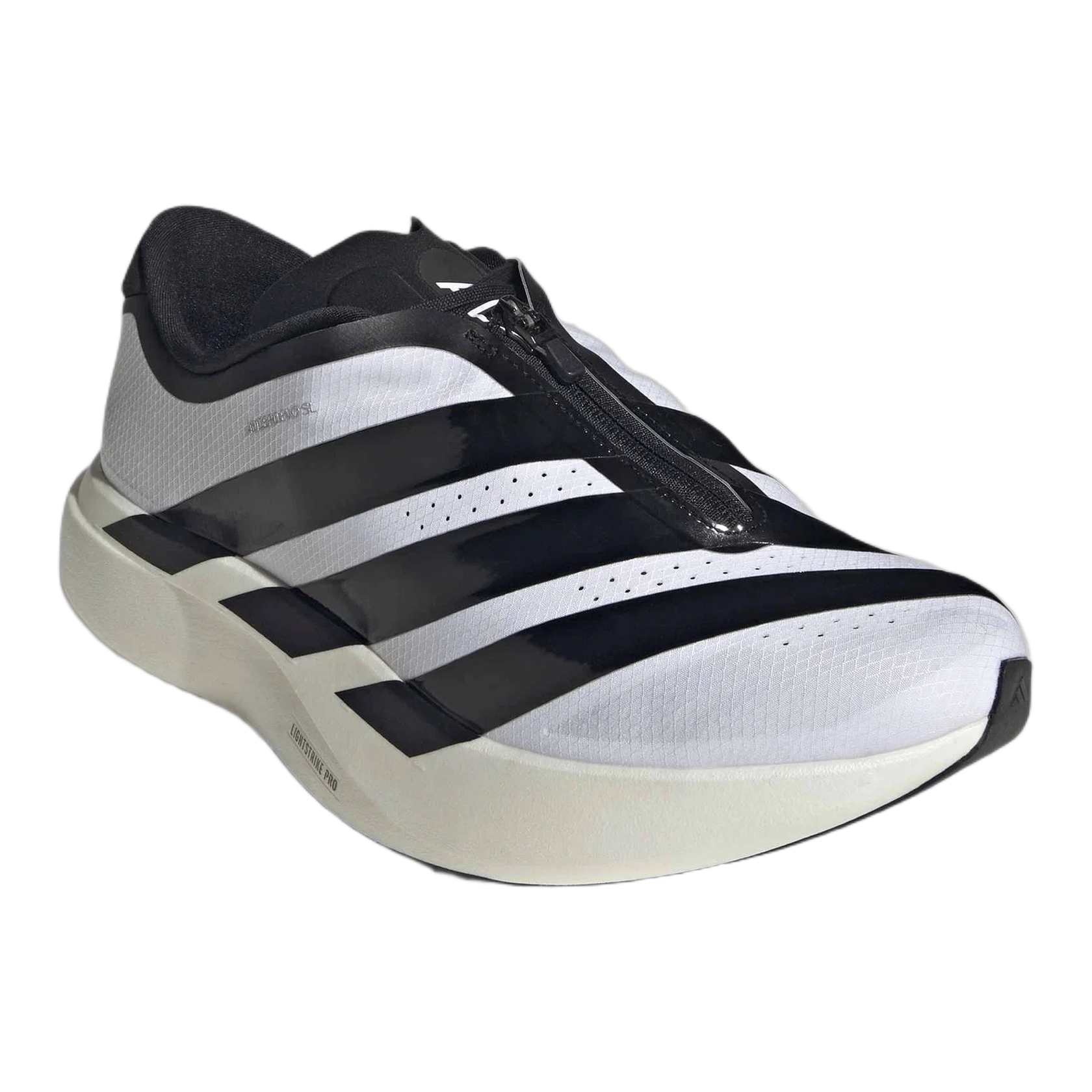 adidas Adizero Evo SL Zip White Black Side KH9623