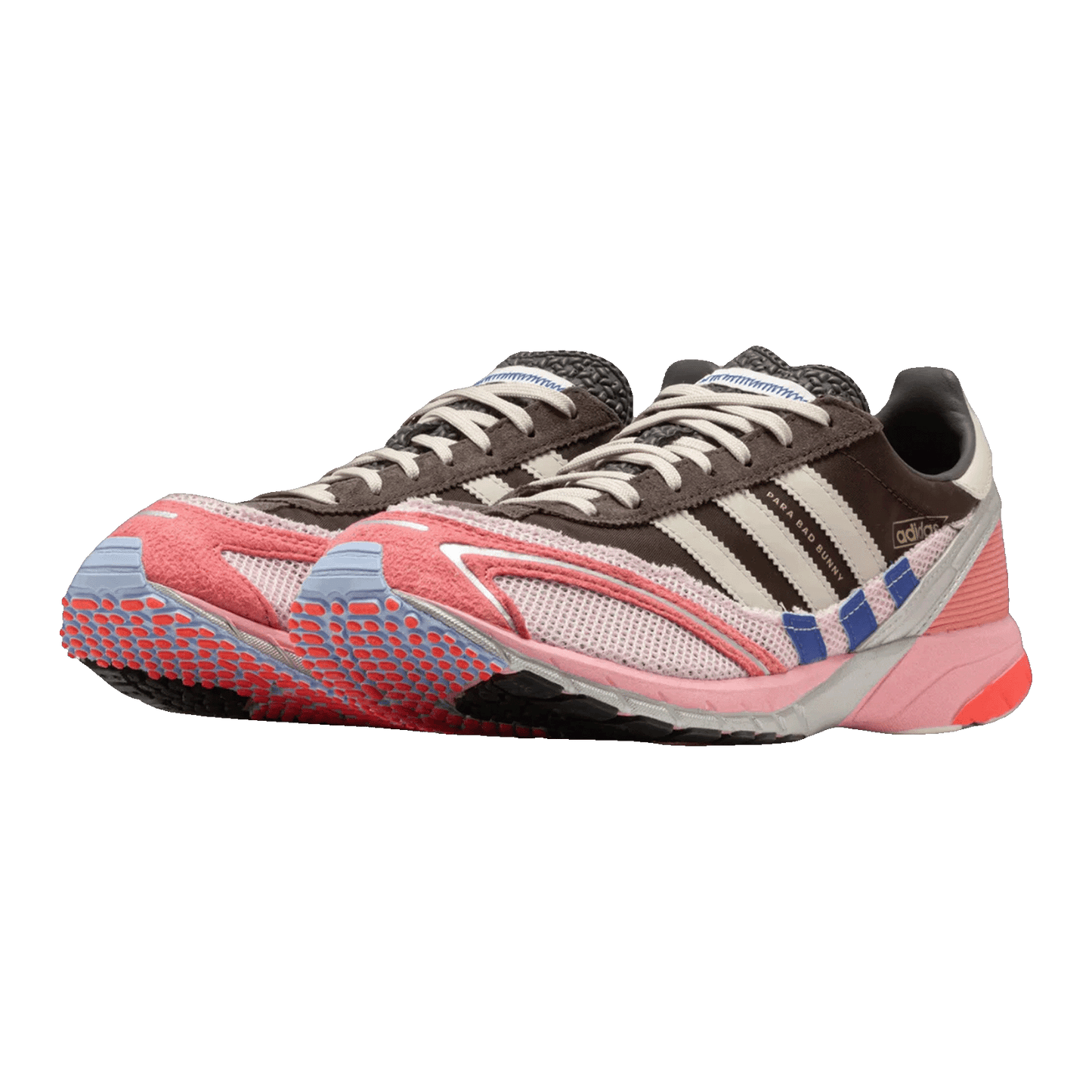 adidas Adizero SL 72 Bad Bunny Brown Clear Pink Side JP5997