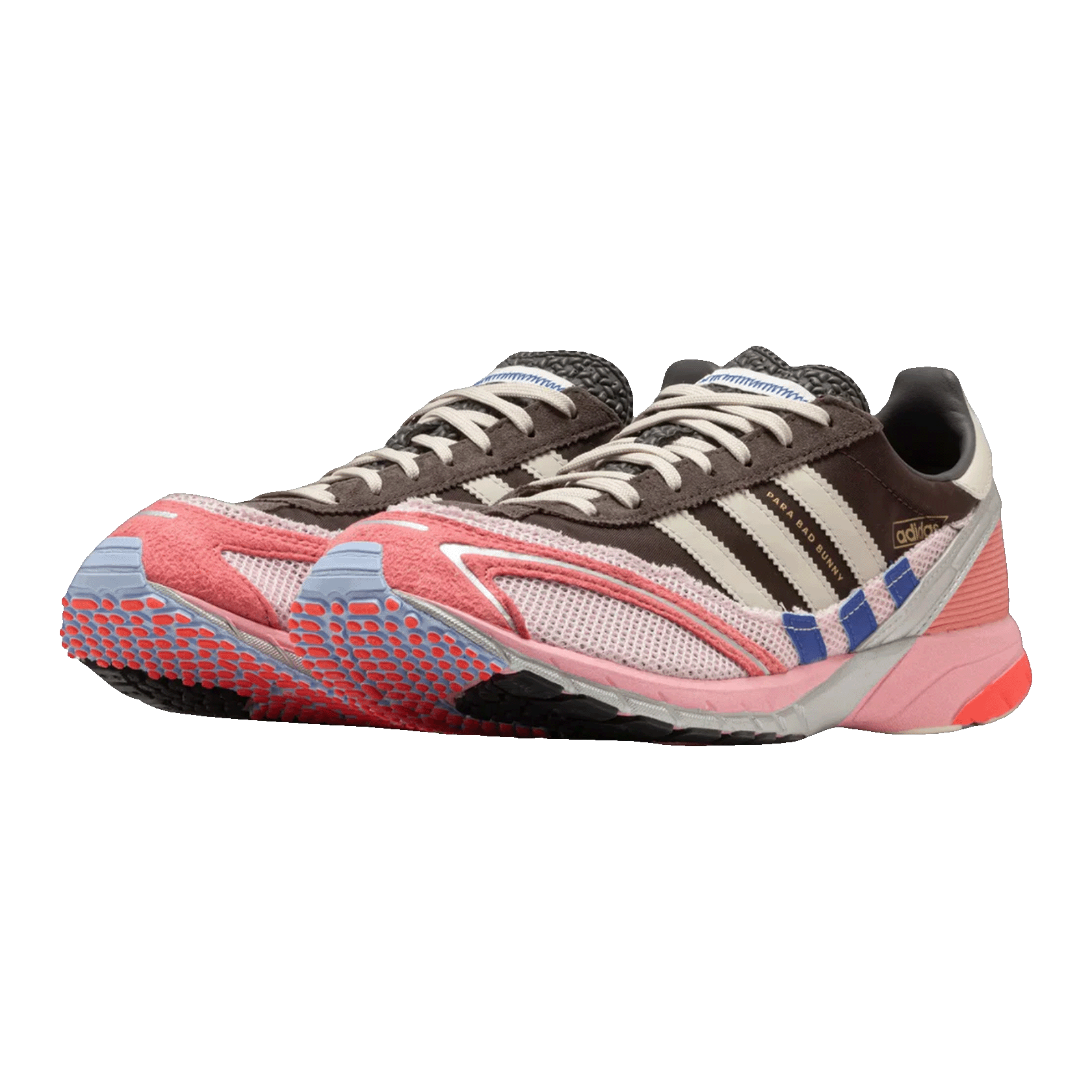adidas Adizero SL 72 Bad Bunny Brown Clear Pink Side JP5997