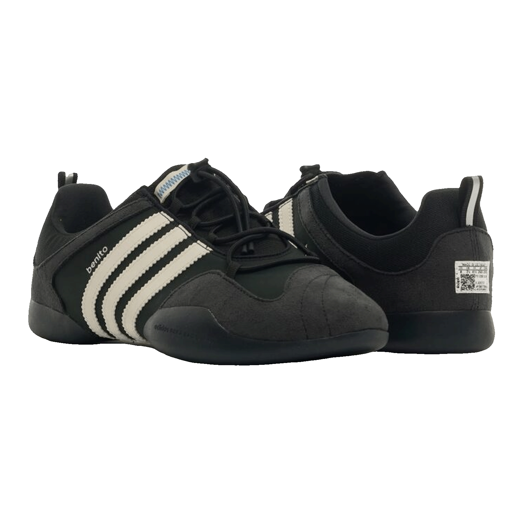 adidas Ballerina Bad Bunny Black Chalk Side JQ9231