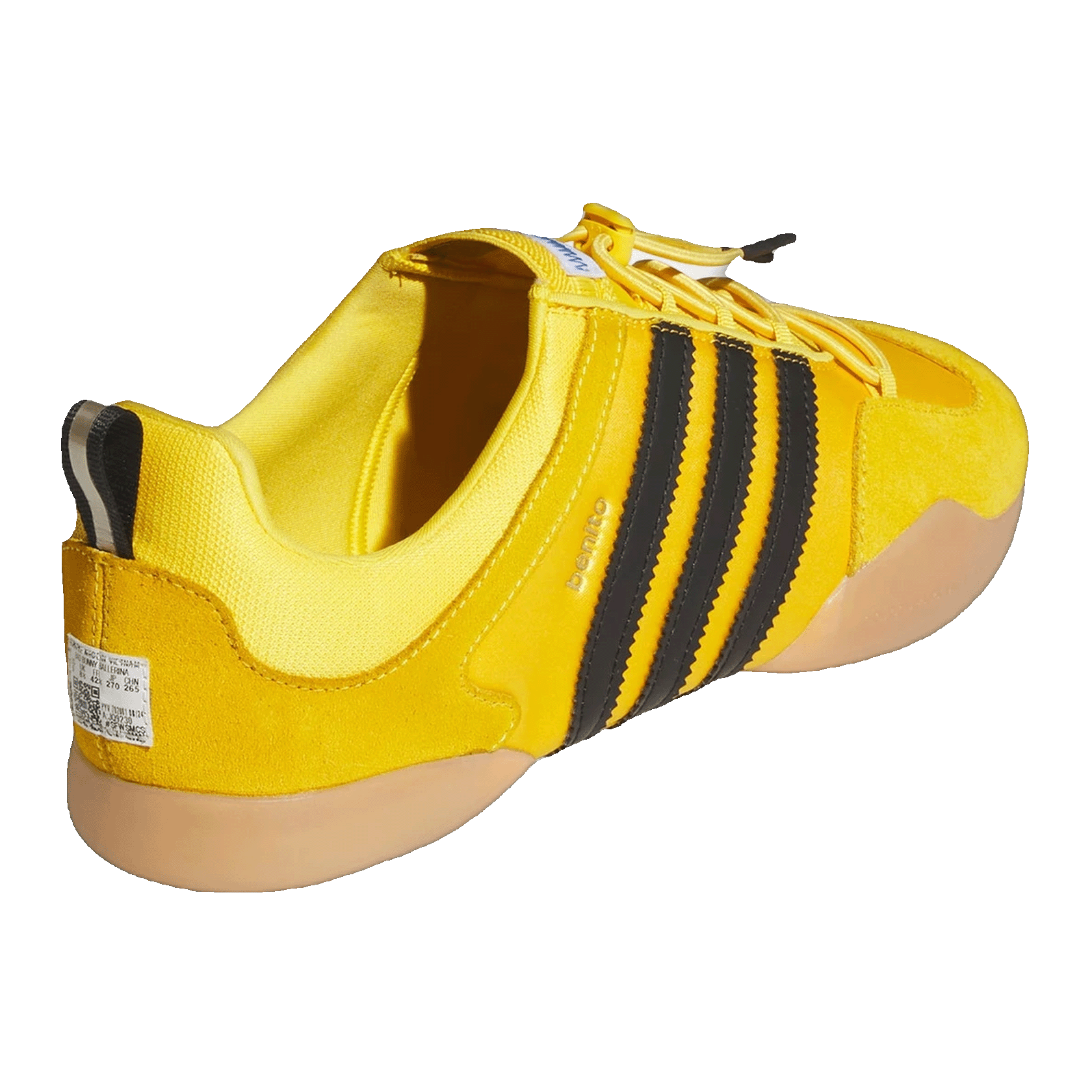 adidas Ballerina Bad Bunny Bold Gold Back JQ9230