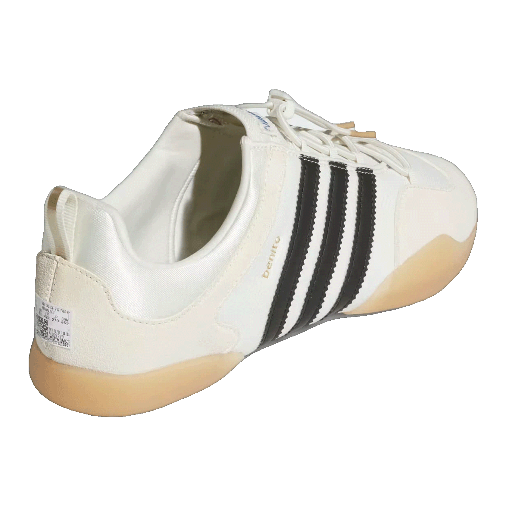 adidas Ballerina Bad Bunny Off White Black Gum Back JQ9229