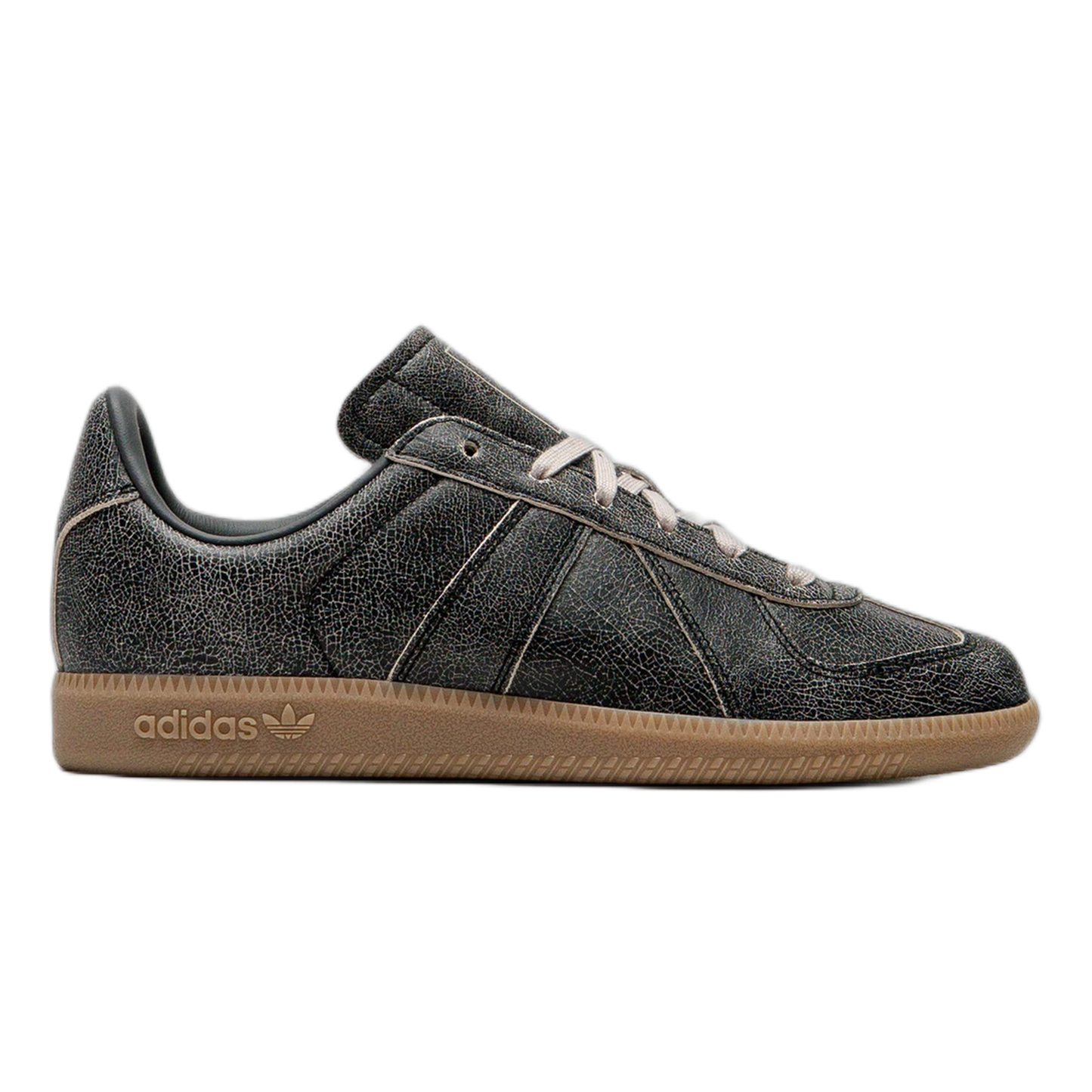 adidas BW Army Black Cracked Leather JR7346