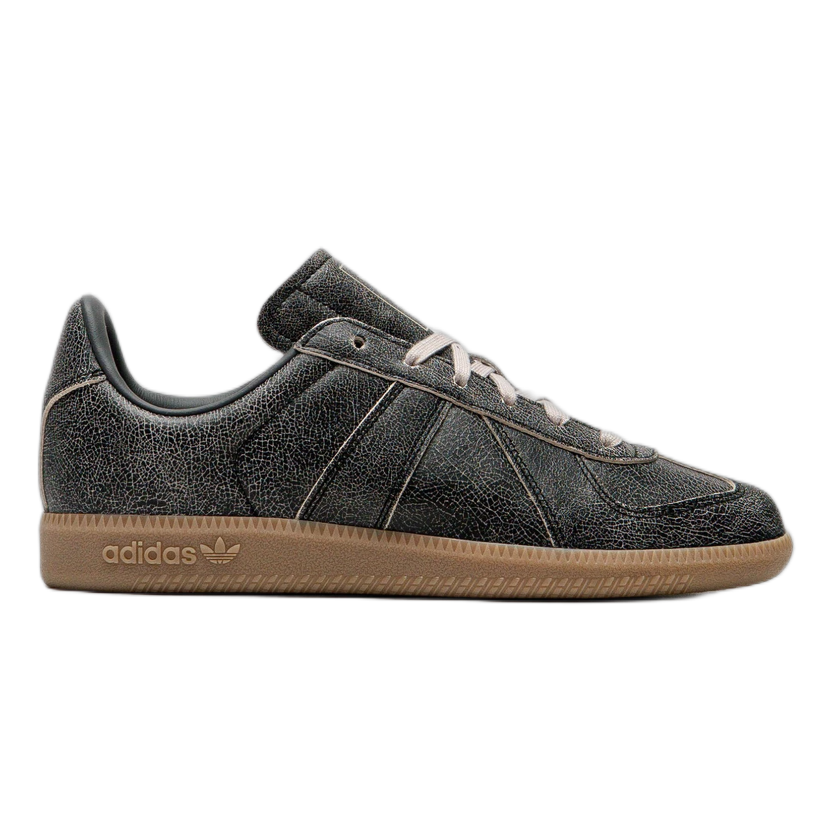 adidas BW Army Black Cracked Leather JR7346