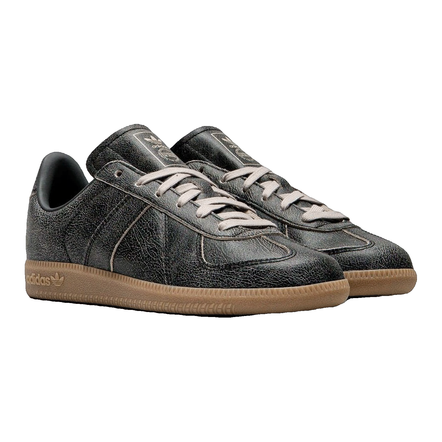 adidas BW Army Black Cracked Leather Side JR7346