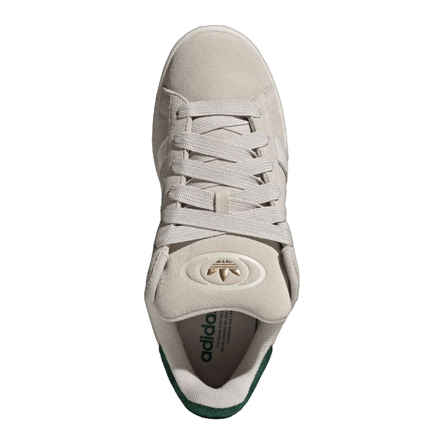 adidas Campus 00s Alumina Off White Collegiate Green Oben JS3786