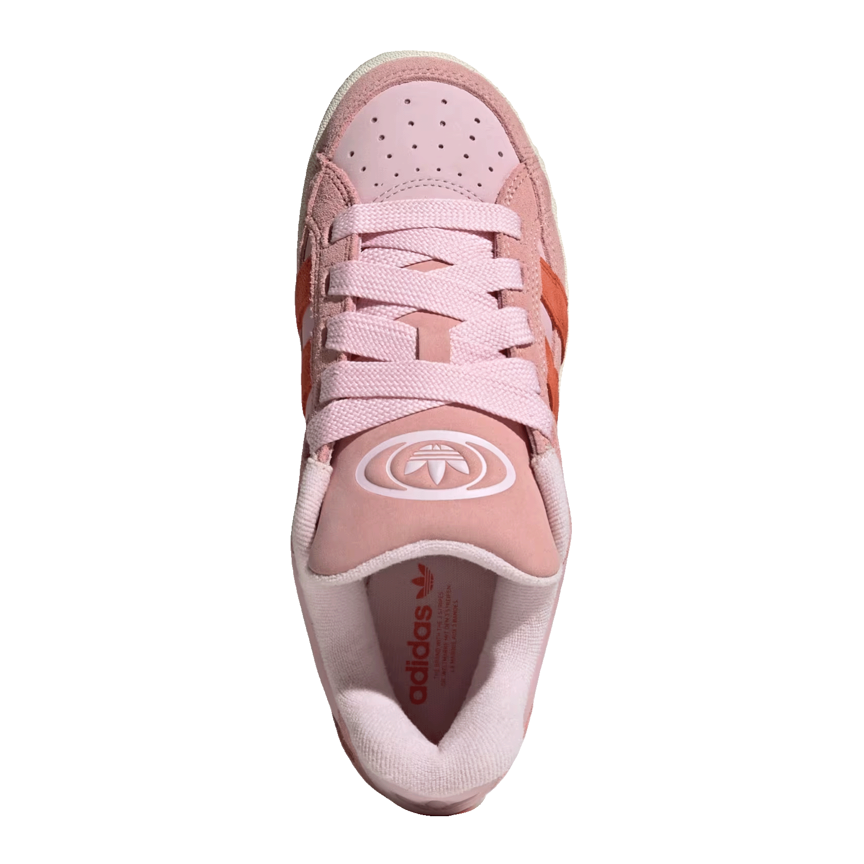adidas Campus 00s Beta Clear Pink Cream White (W) Oben