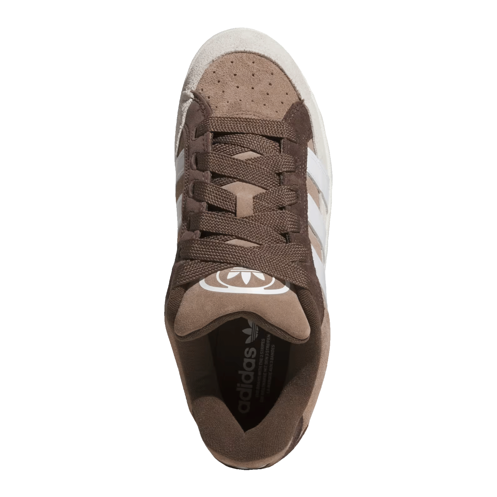 adidas Campus 00s Beta Earth Strata Cloud White Brown Oben