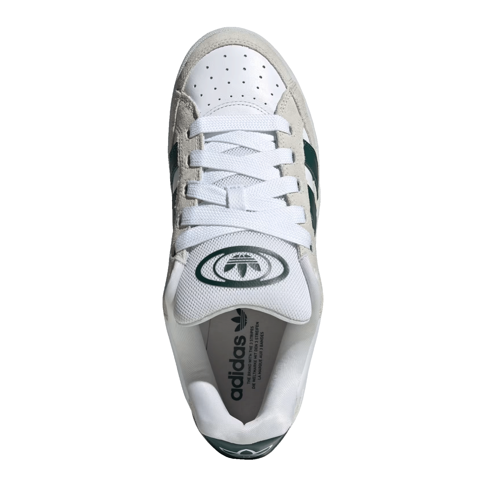 adidas Campus 00s Beta White Collegiate Green Oben