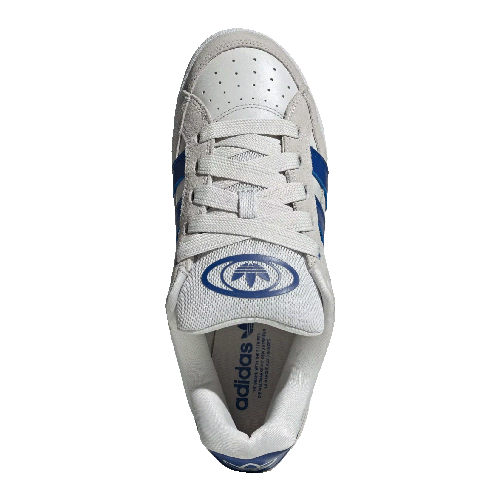 adidas Campus 00s Beta White Royal Blue Oben