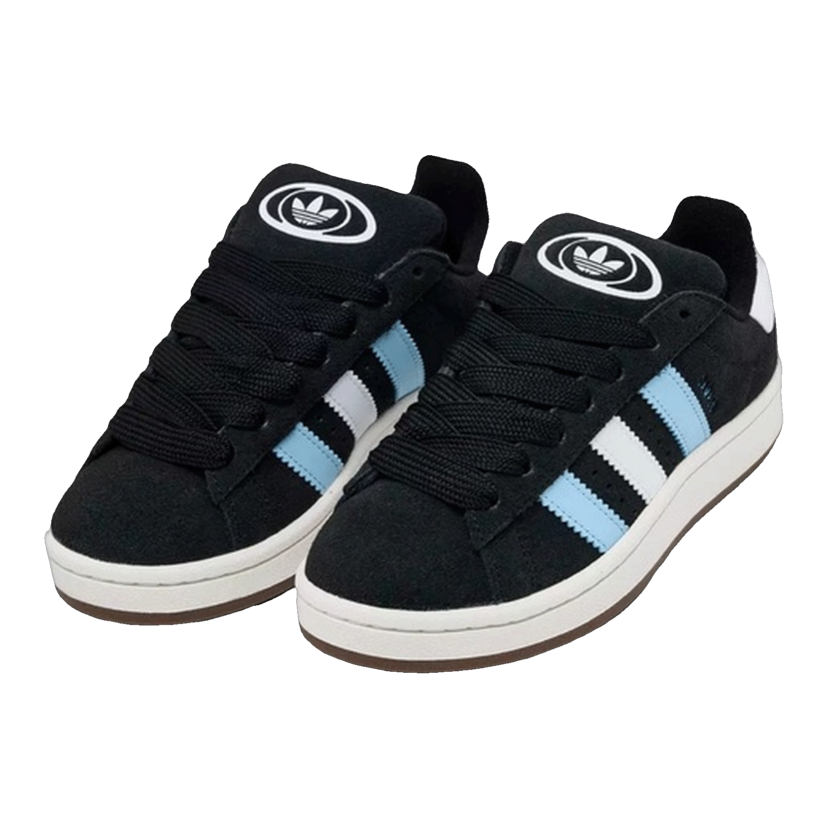 adidas Campus 00s Black Cloud Blue (GS) Side JS0053