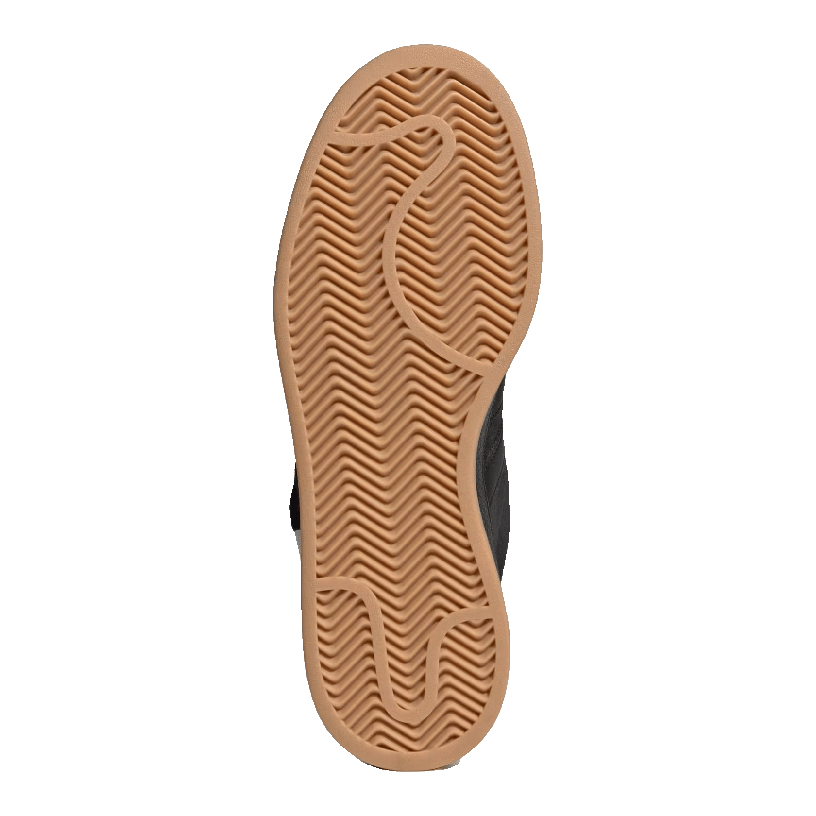 adidas Campus 00s Black Gum Oversized Logo Sohle