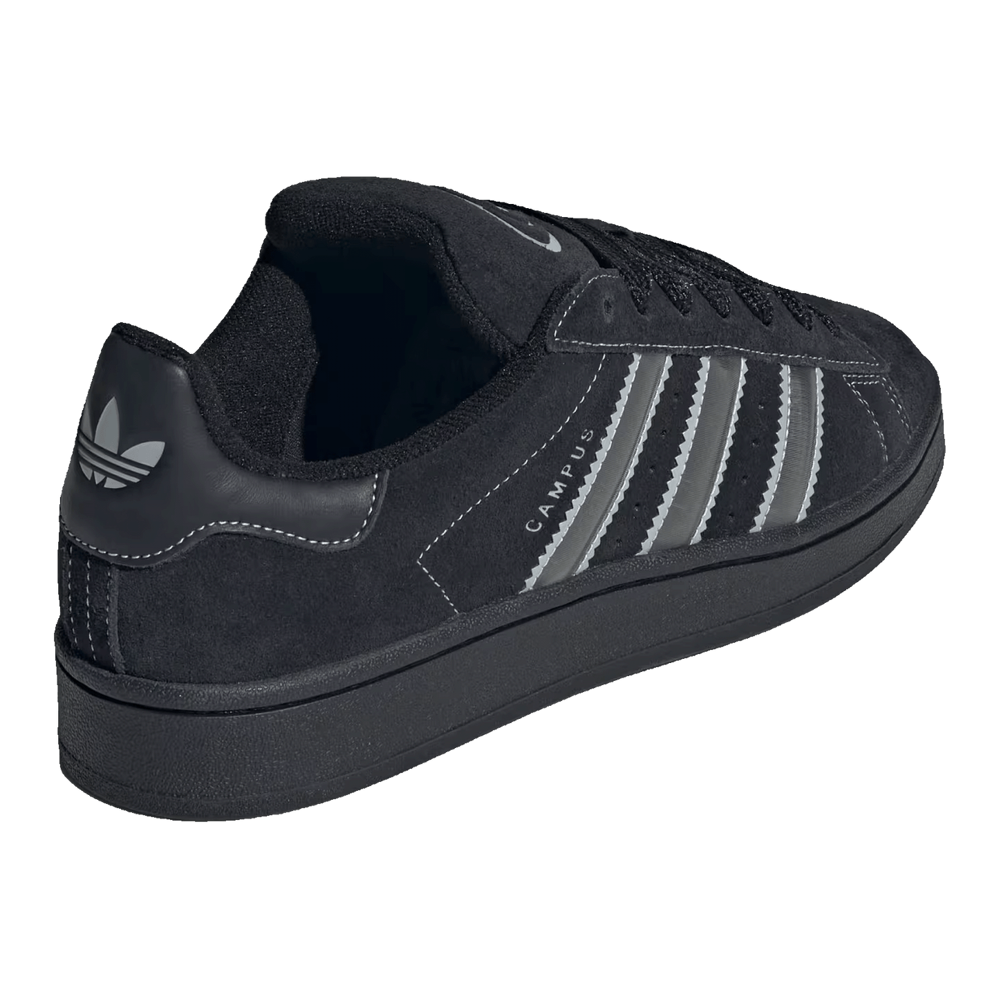 adidas Campus 00s Black Silver Iron Metallic Back JQ3919