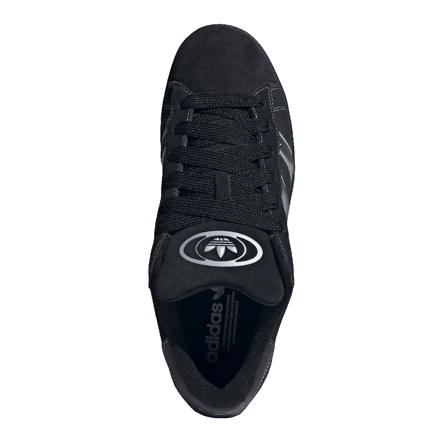 adidas Campus 00s Black Silver Iron Metallic Oben JQ3919