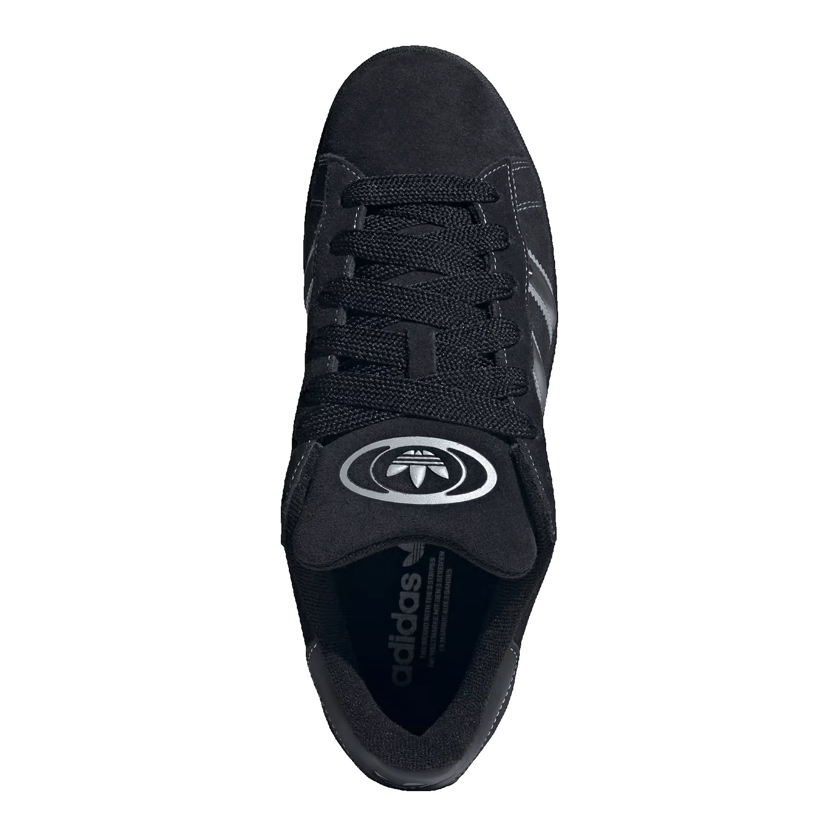 adidas Campus 00s Black Silver Iron Metallic Oben JQ3919