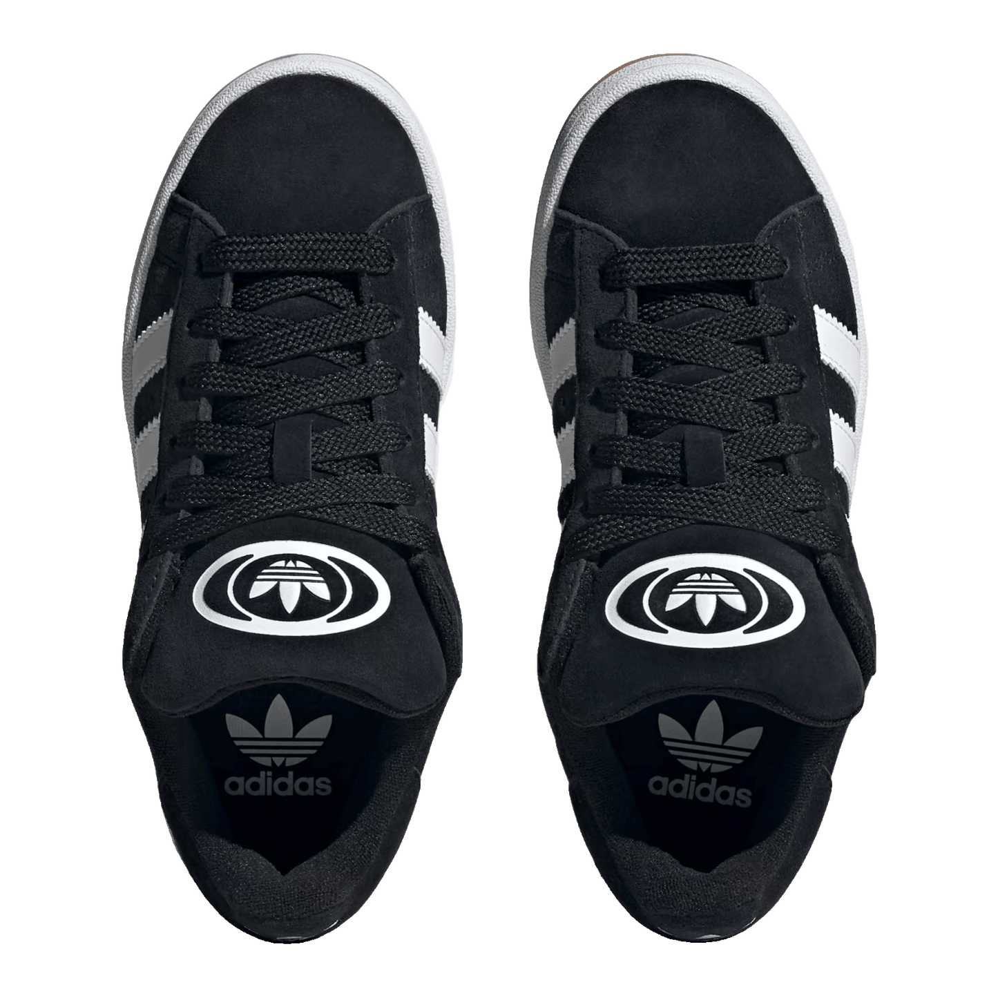 adidas Campus 00s Black White Gum (Kids) Oben