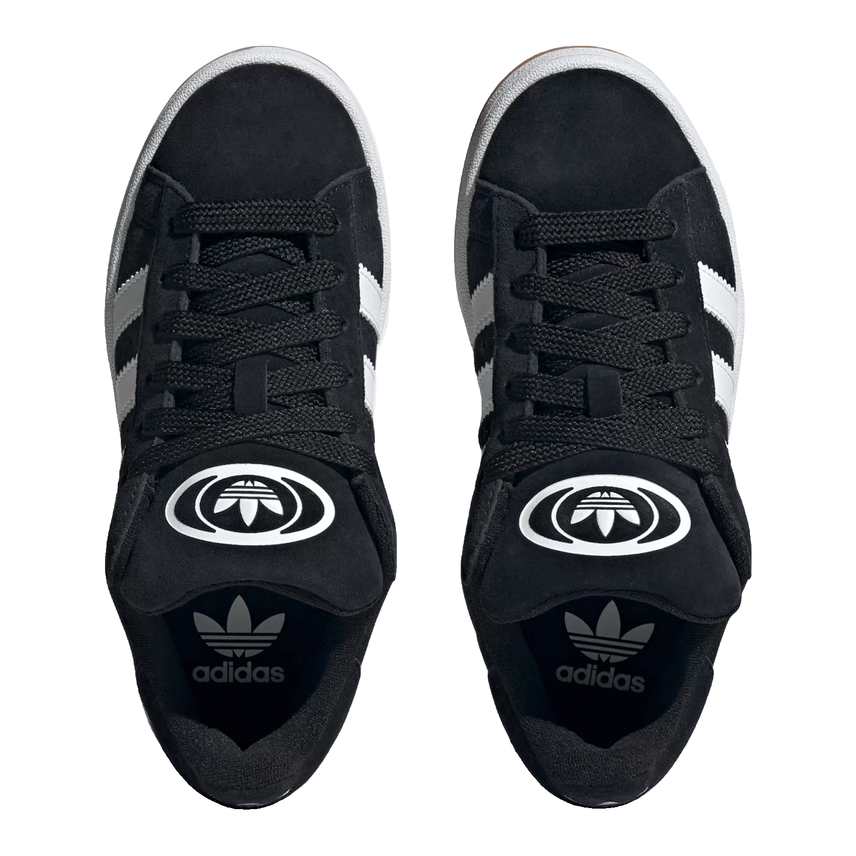 adidas Campus 00s Black White Gum (Kids) Oben