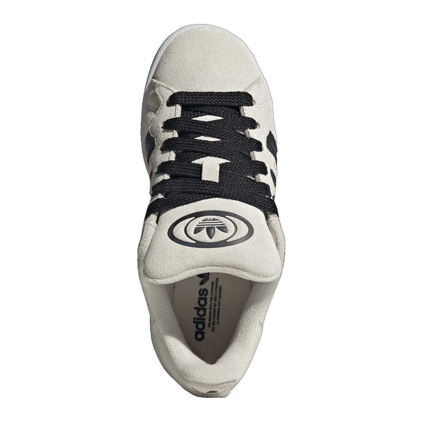 adidas Campus 00s Camp Alumina Core Black Cloud White (GS) Oben JR0897