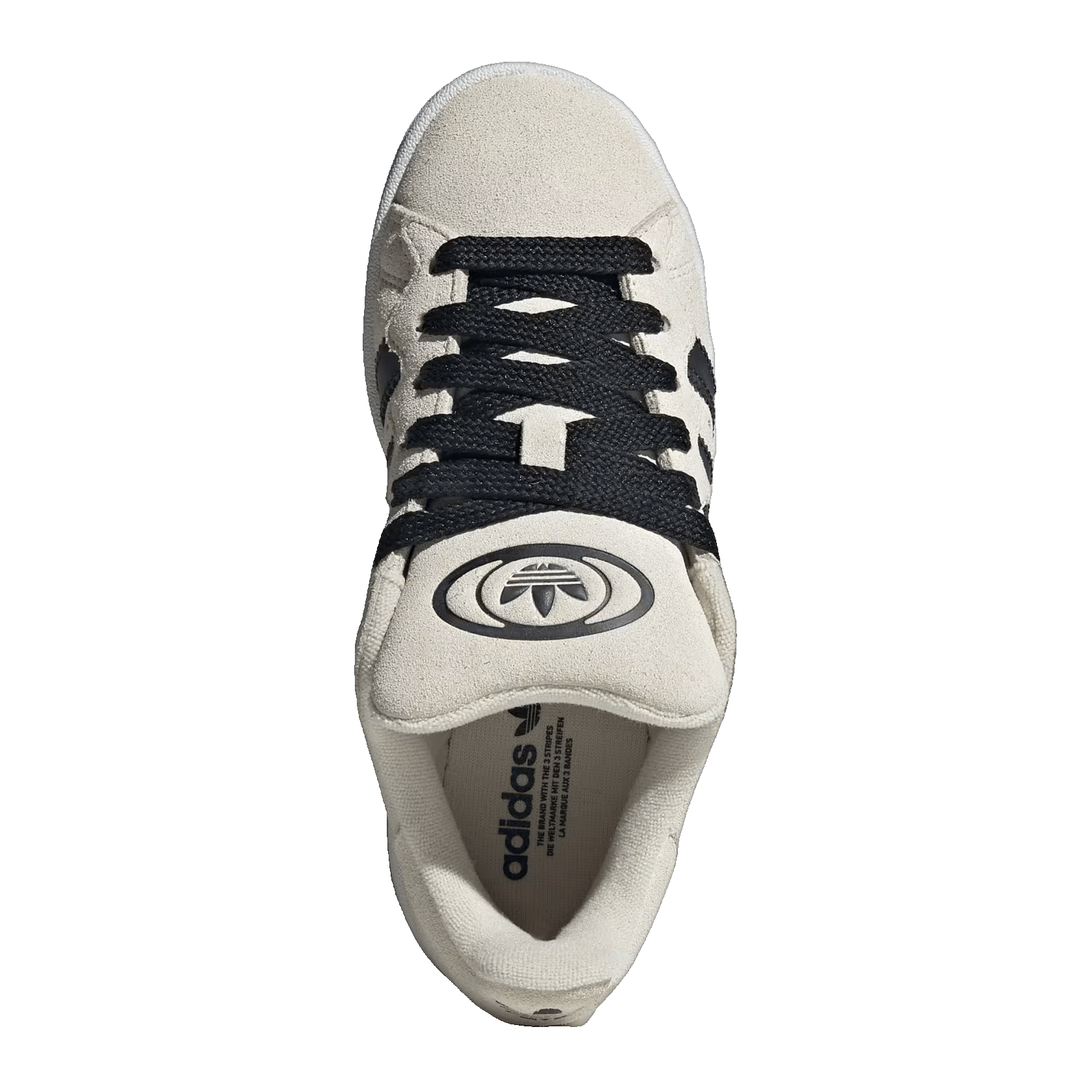 adidas Campus 00s Camp Alumina Core Black Cloud White (GS) Oben JR0897