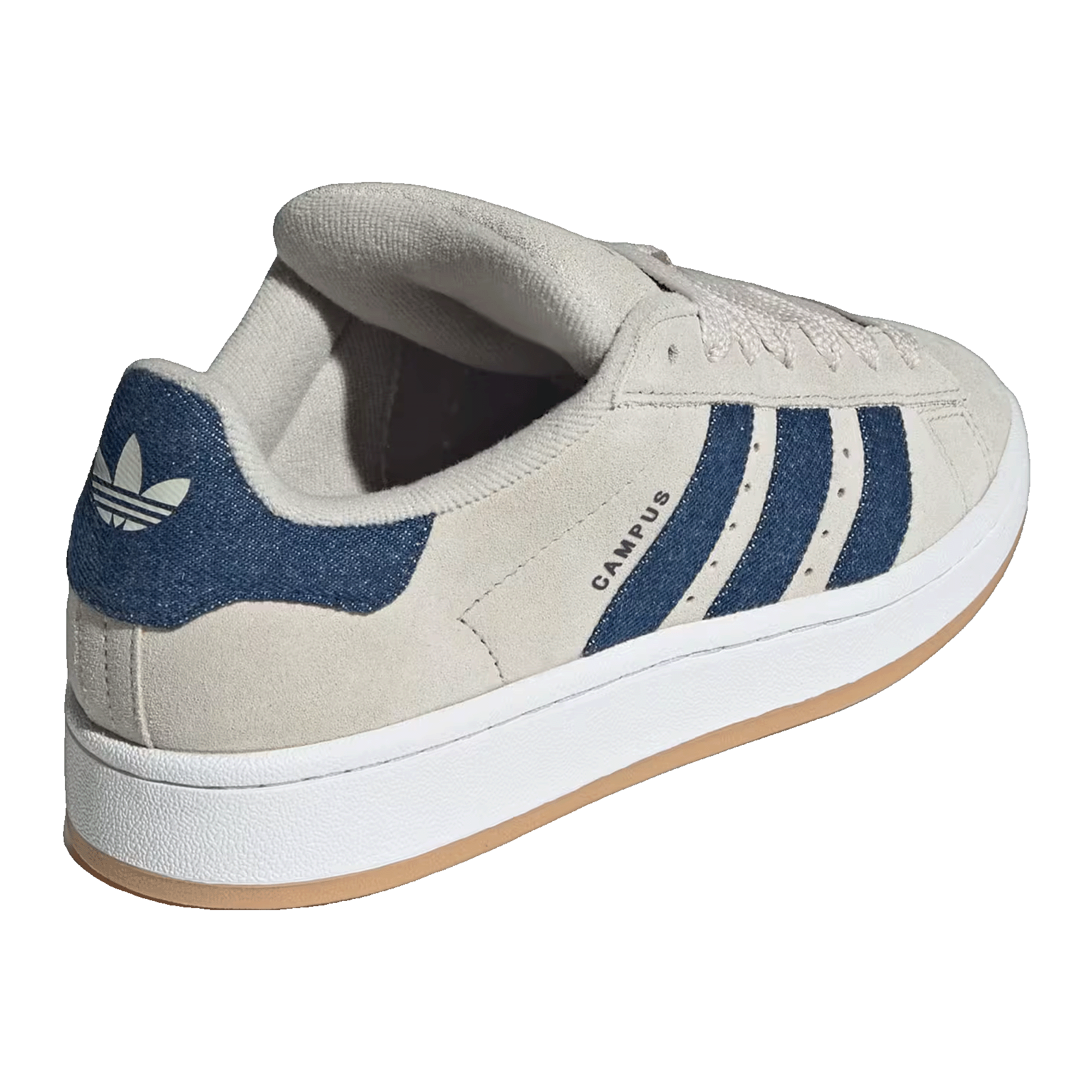 adidas Campus 00s Camp Beige Blue Dark Blue (W) Back JQ5797
