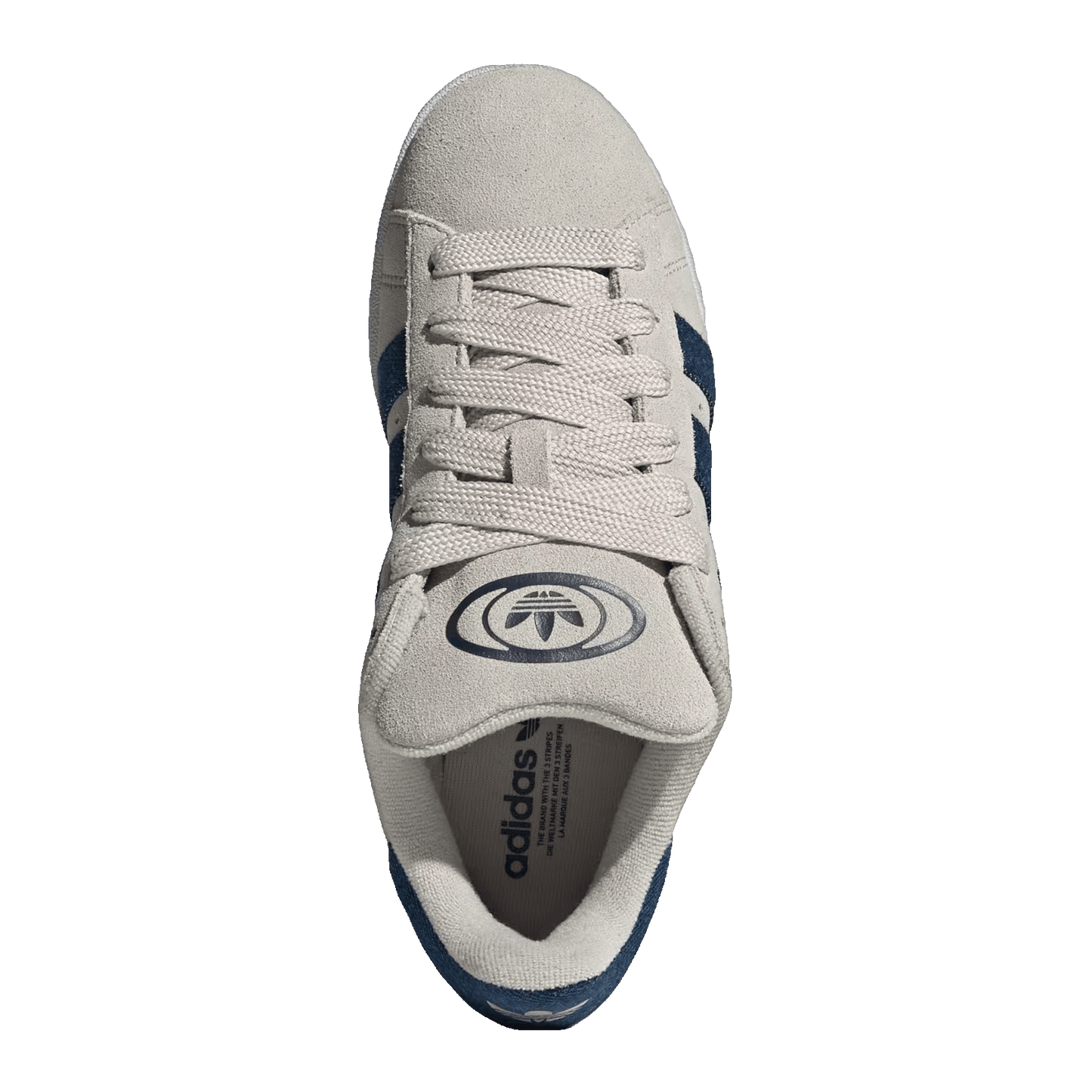 adidas Campus 00s Camp Beige Blue Dark Blue (W) Oben JQ5797