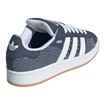 adidas Campus 00s Camp Blue Dark Blue Cloud White (W) Back JQ5782