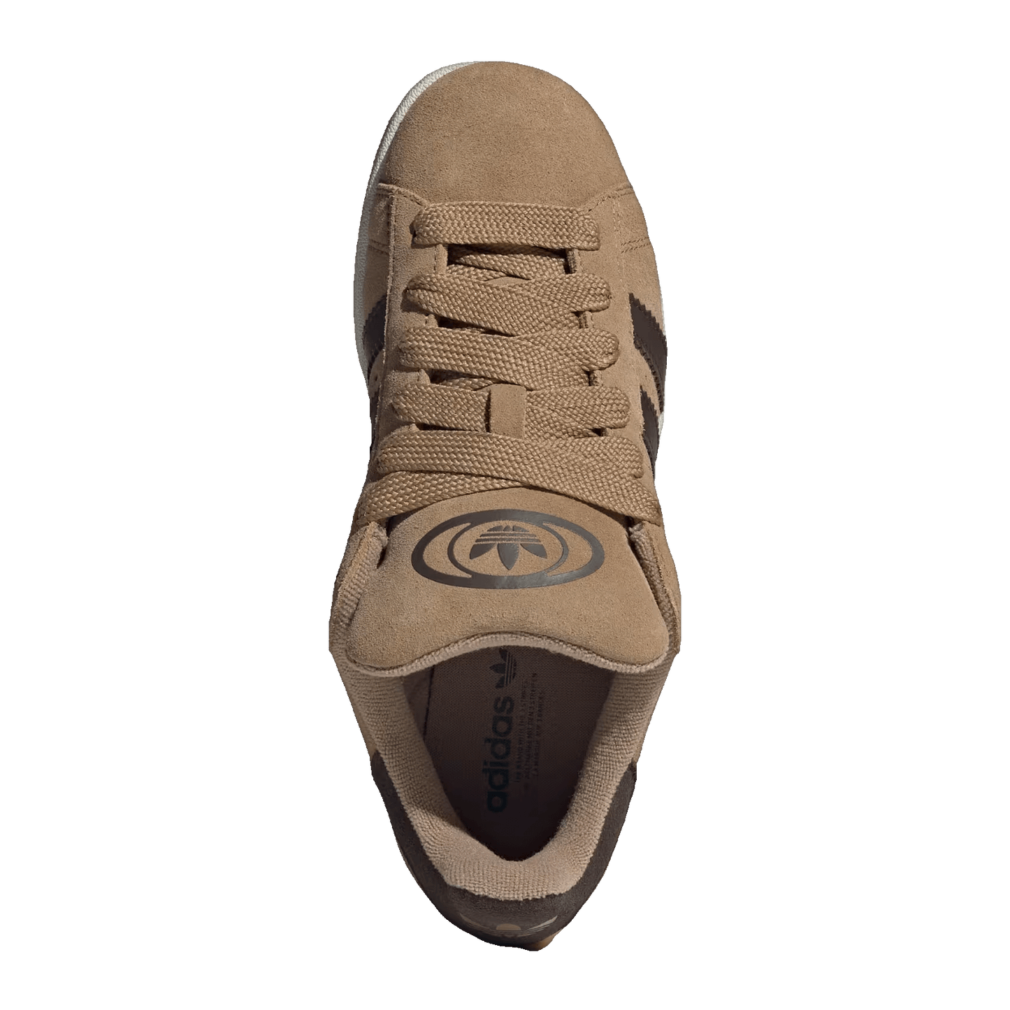 adidas Campus 00s Camp Cardboard Off White Dark Brown (W) Oben JQ8289