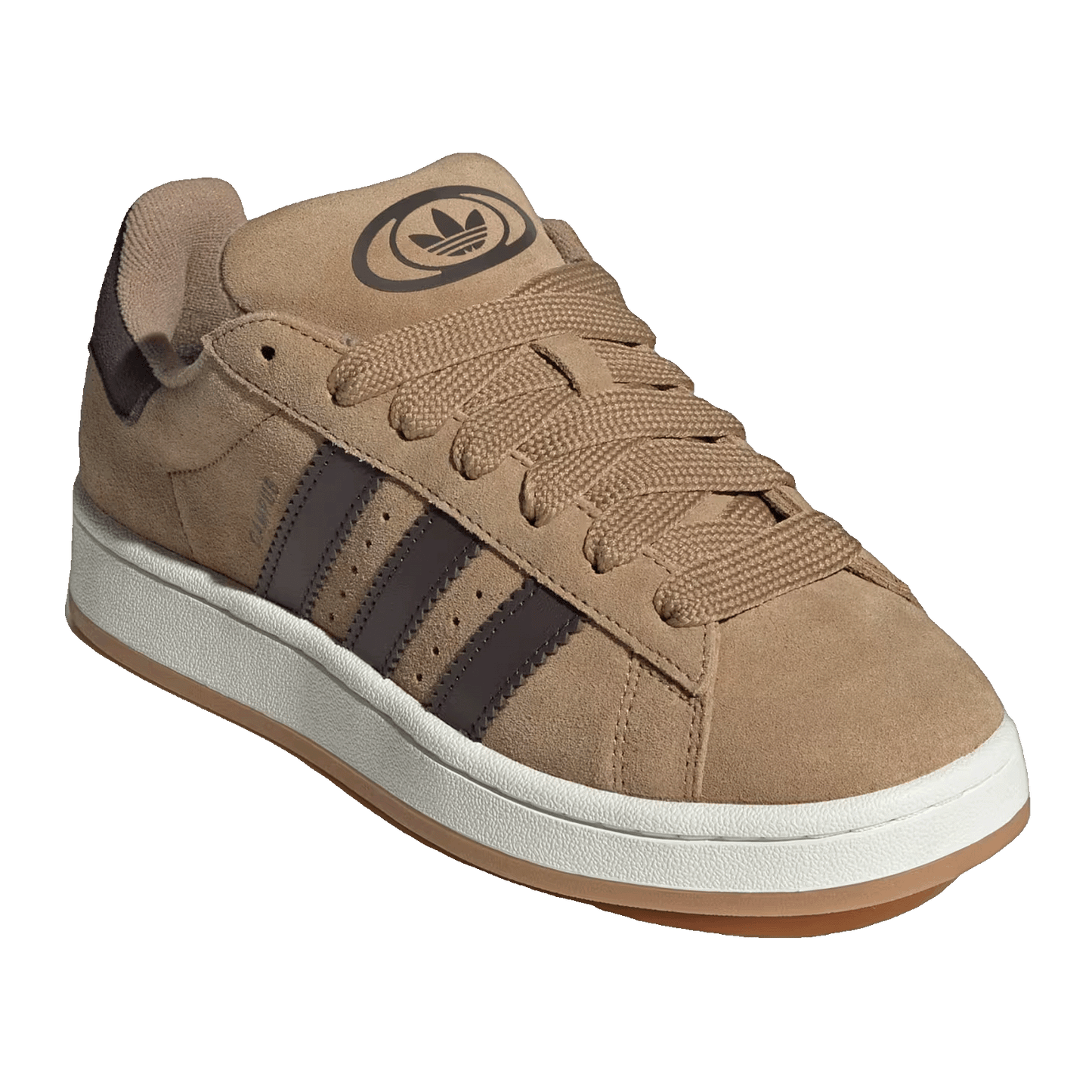 adidas Campus 00s Camp Cardboard Off White Dark Brown (W) Side JQ8289