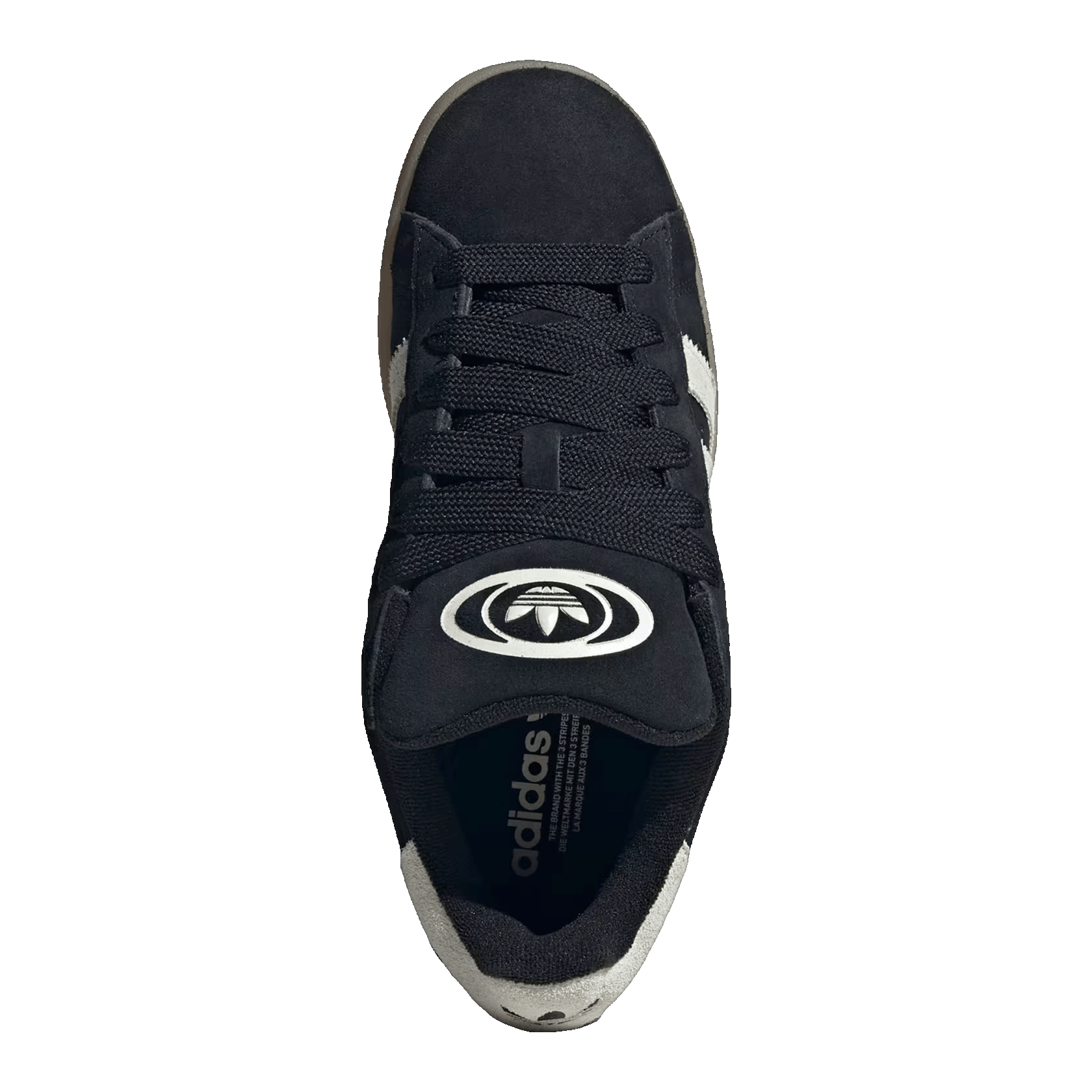 adidas Campus 00s Camp Core Black Cream White Gum Oben JQ8354