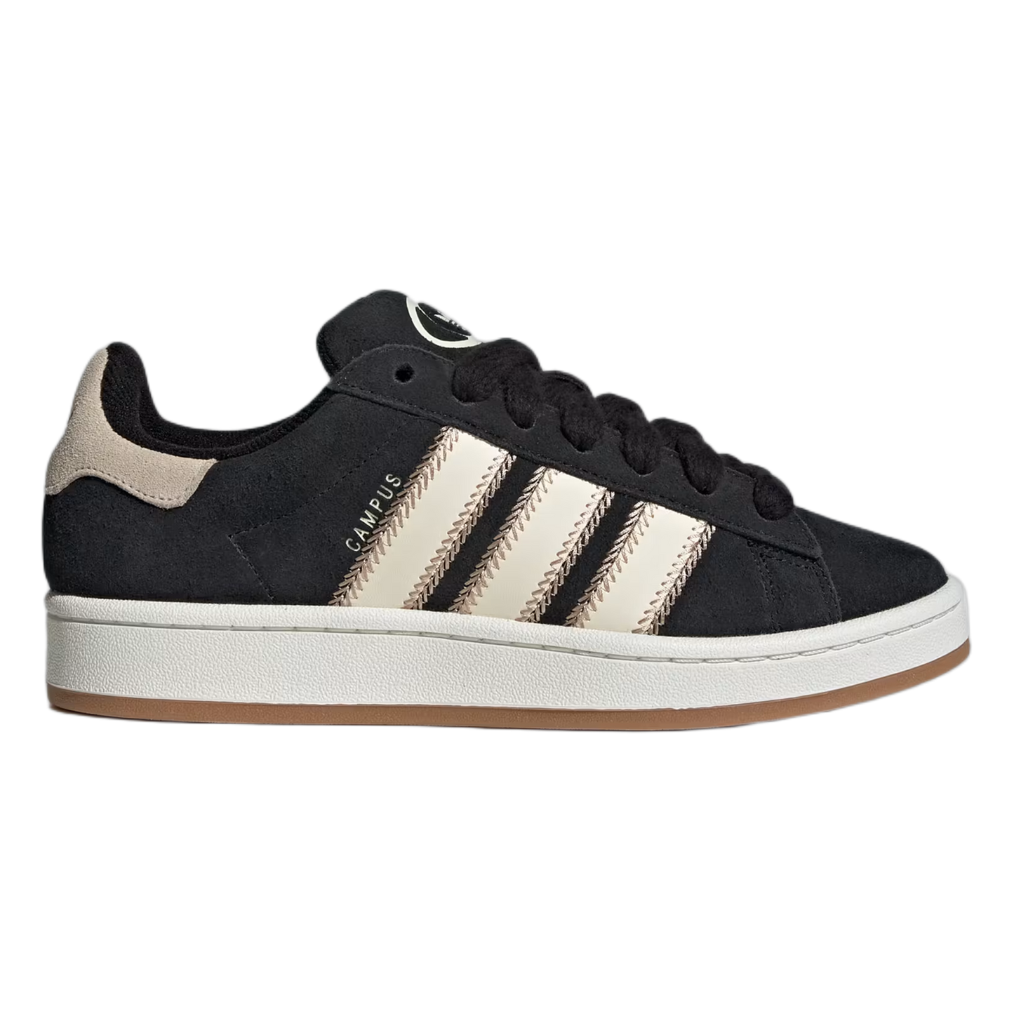 adidas Campus 00s Camp Core Black Cream White Magic Beige (W) JQ5806