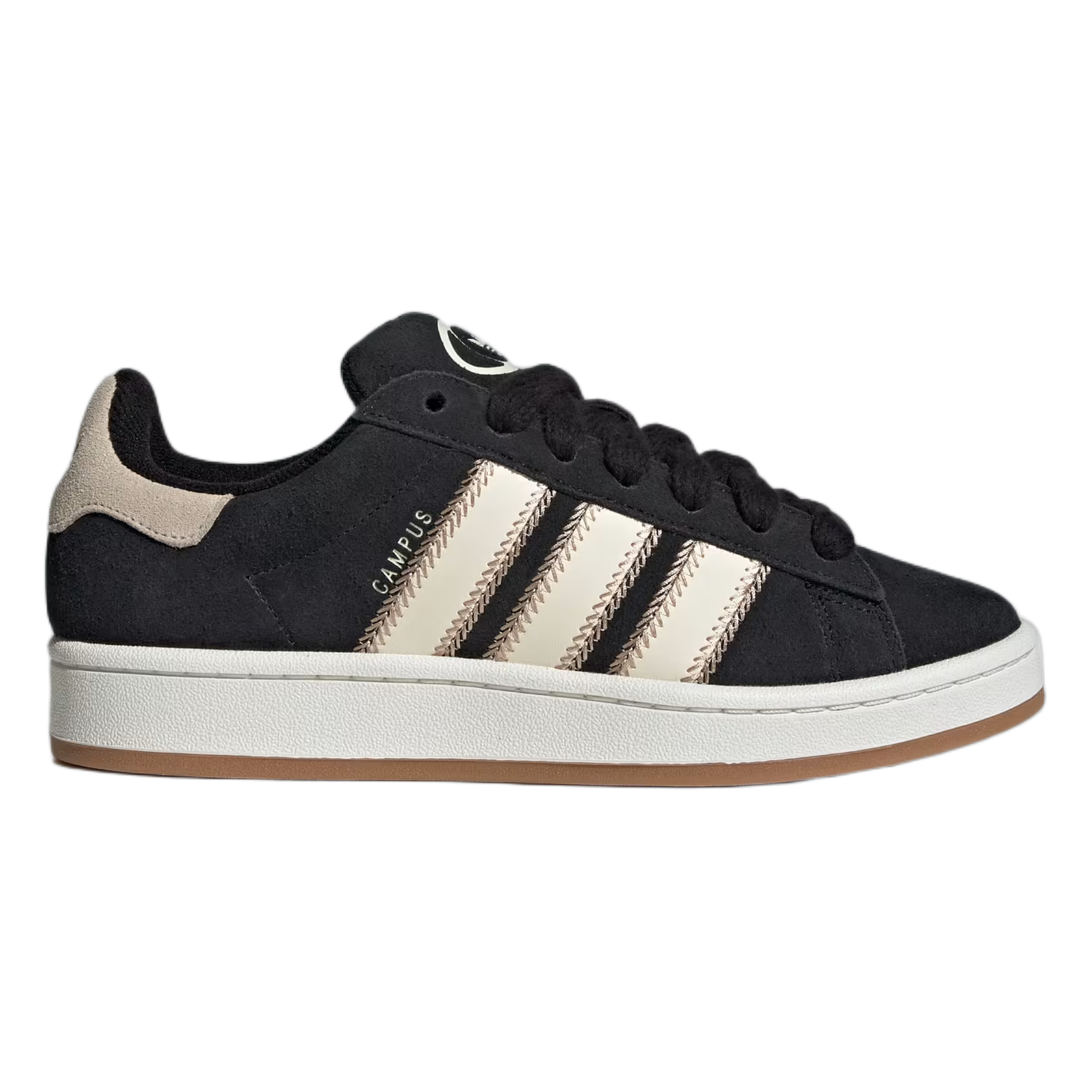 adidas Campus 00s Camp Core Black Cream White Magic Beige (W) JQ5806