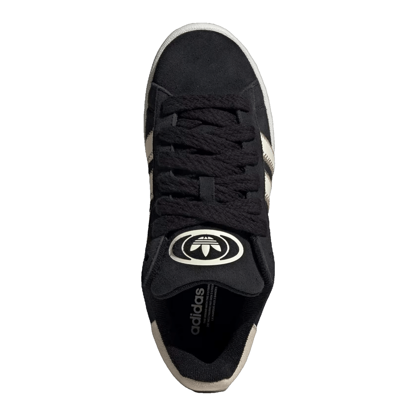 adidas Campus 00s Camp Core Black Cream White Magic Beige (W) Oben JQ5806