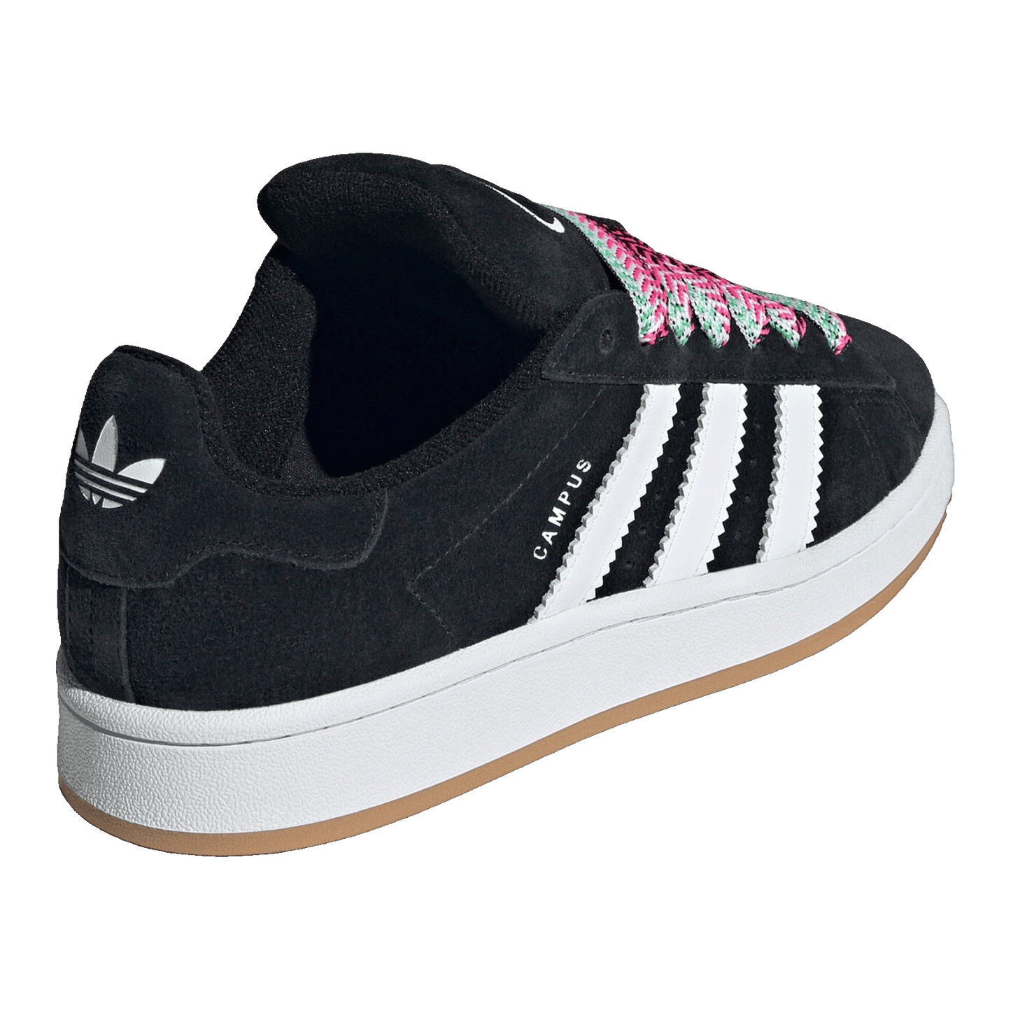 adidas Campus 00s Camp Core Black Lucid Pink Cloud White (W) Back JH7272