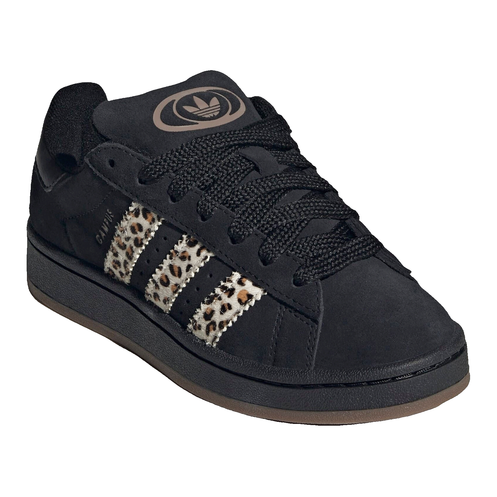 adidas Campus 00s Camp Core Black Wonder White Trace Brown (GS) Side JS3862